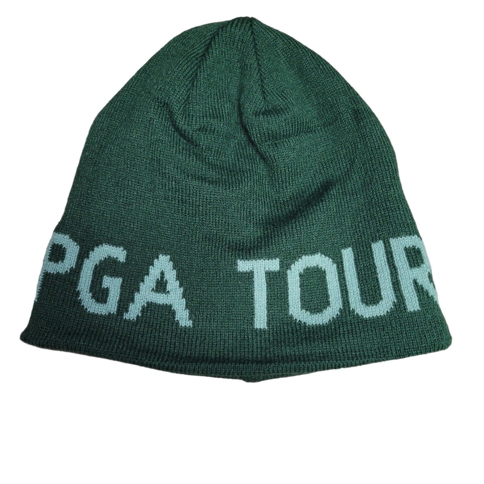 PGA Tour Men's PGA Reversible Beanie. One Size. New With Tags Size ONE SIZE - 2 Thumbnail