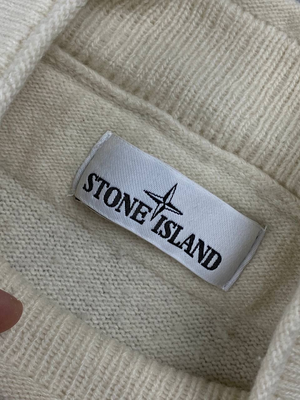 Stone Island Stone Island Knit Sweater Wool Men Size S White Size US S / EU 44-46 / 1 - 10 Thumbnail