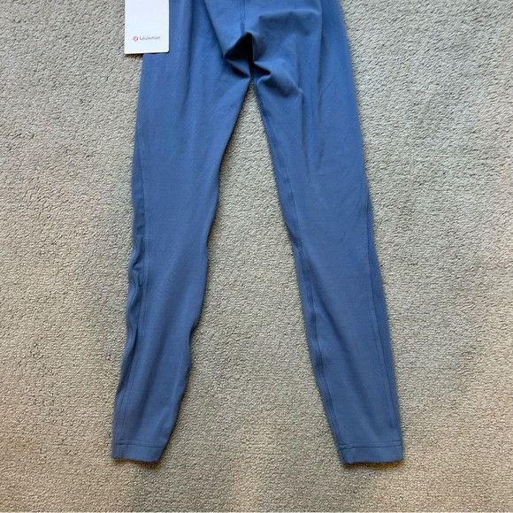 Lululemon lululemon Nulu Mesh Panels High-Rise Tight 25" Washed Denim Size 25" / US 0 / IT 36 - 5 Thumbnail
