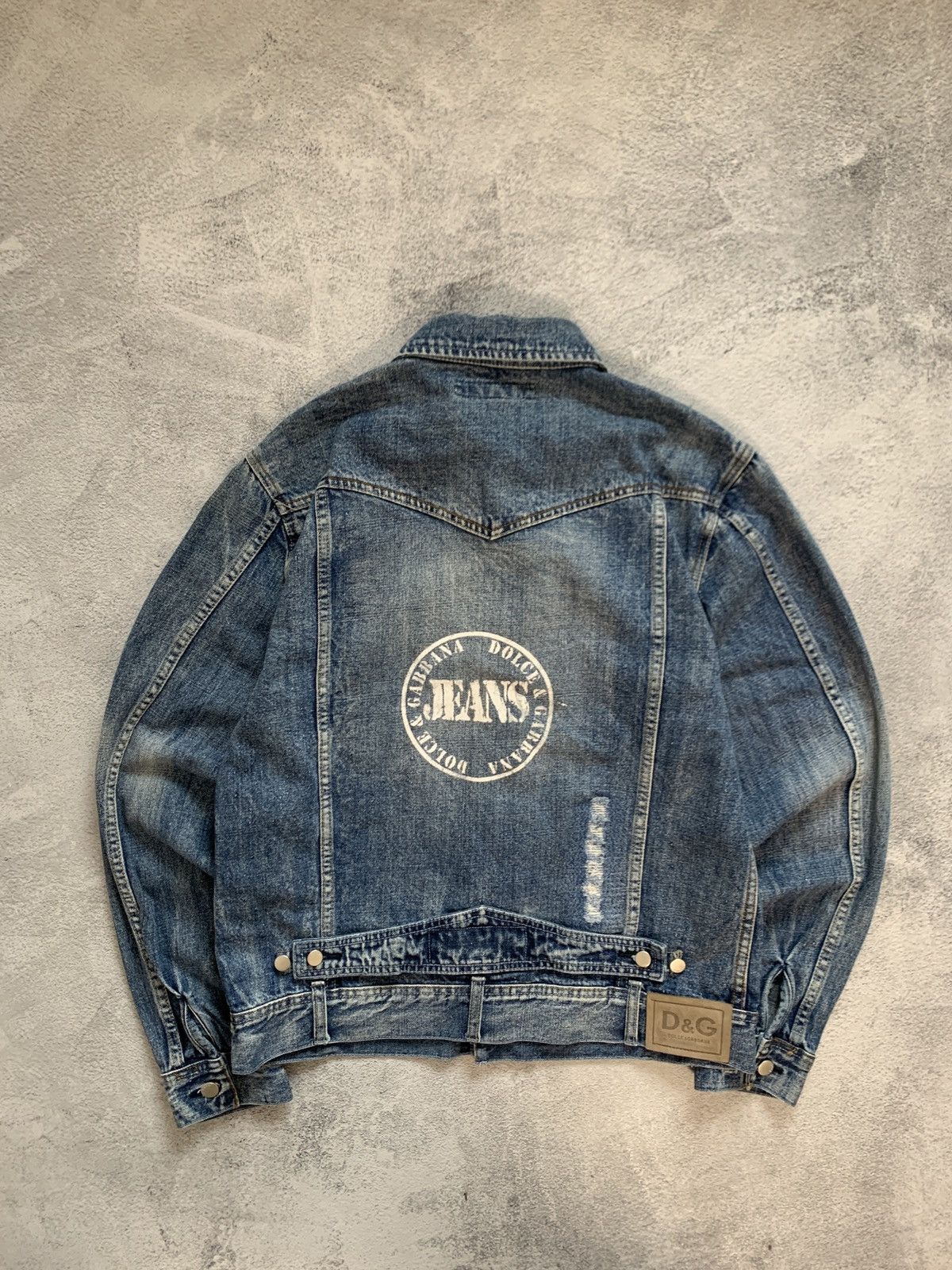 Dolce & Gabbana × Vintage Vintage dolce gabbana denim jacket Size US M / EU 48-50 / 2 - 4 Thumbnail