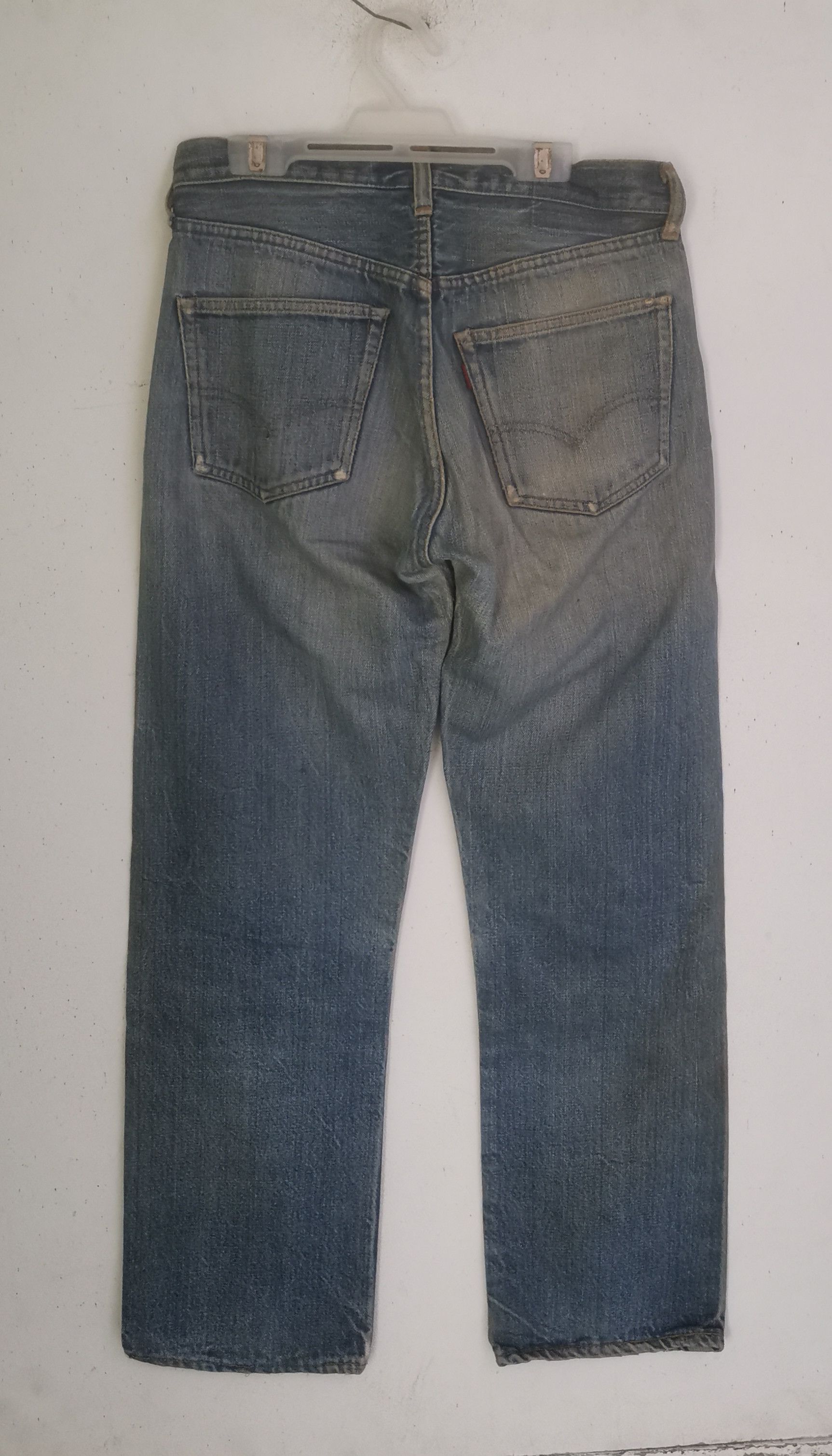 Levi's Vintage Clothing × Vintage Rare vintage 70s Levi's red line small e stemp button no 2 Size US 29 - 5 Thumbnail