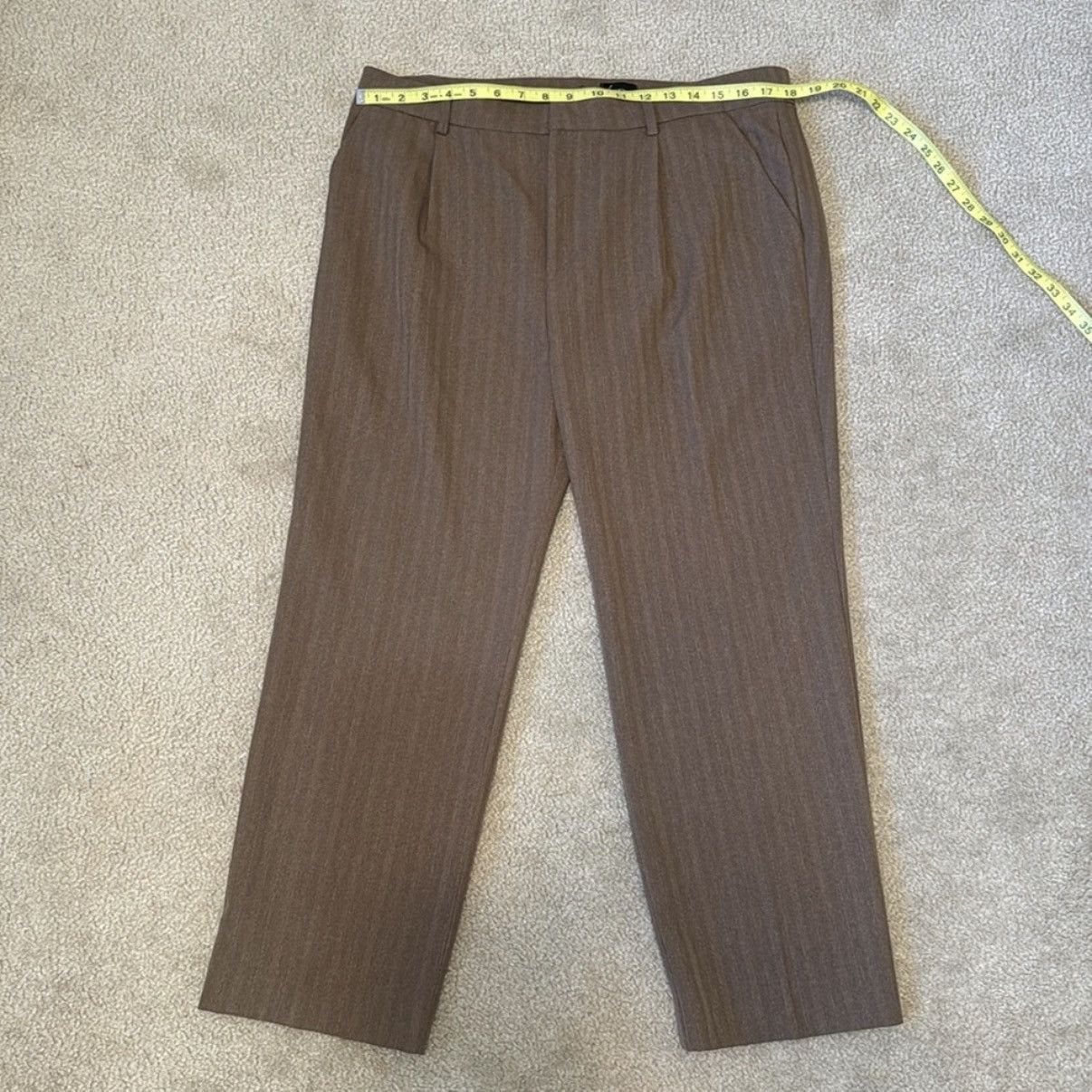 Other Loom Men’s Brown Pants Size 34 Size US 34 / EU 50 - 2 Thumbnail