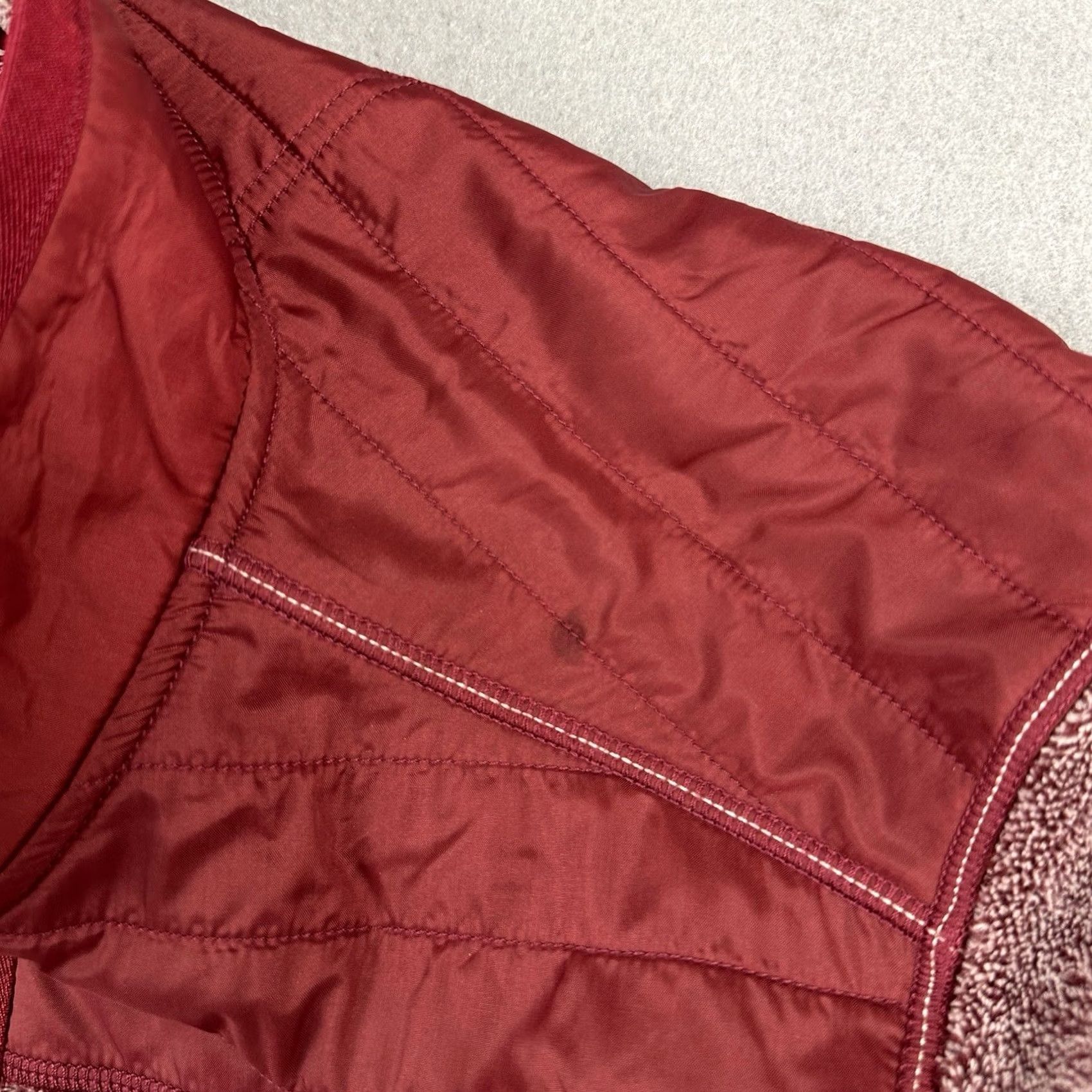 Tommy Bahama Tommy Bahama Jacket Men 2XL Burgundy Fleece Half Zip Pockets Windbreaker Casual Outdoor 2XL Mens Size US XXL / EU 58 / 5 - 4 Thumbnail