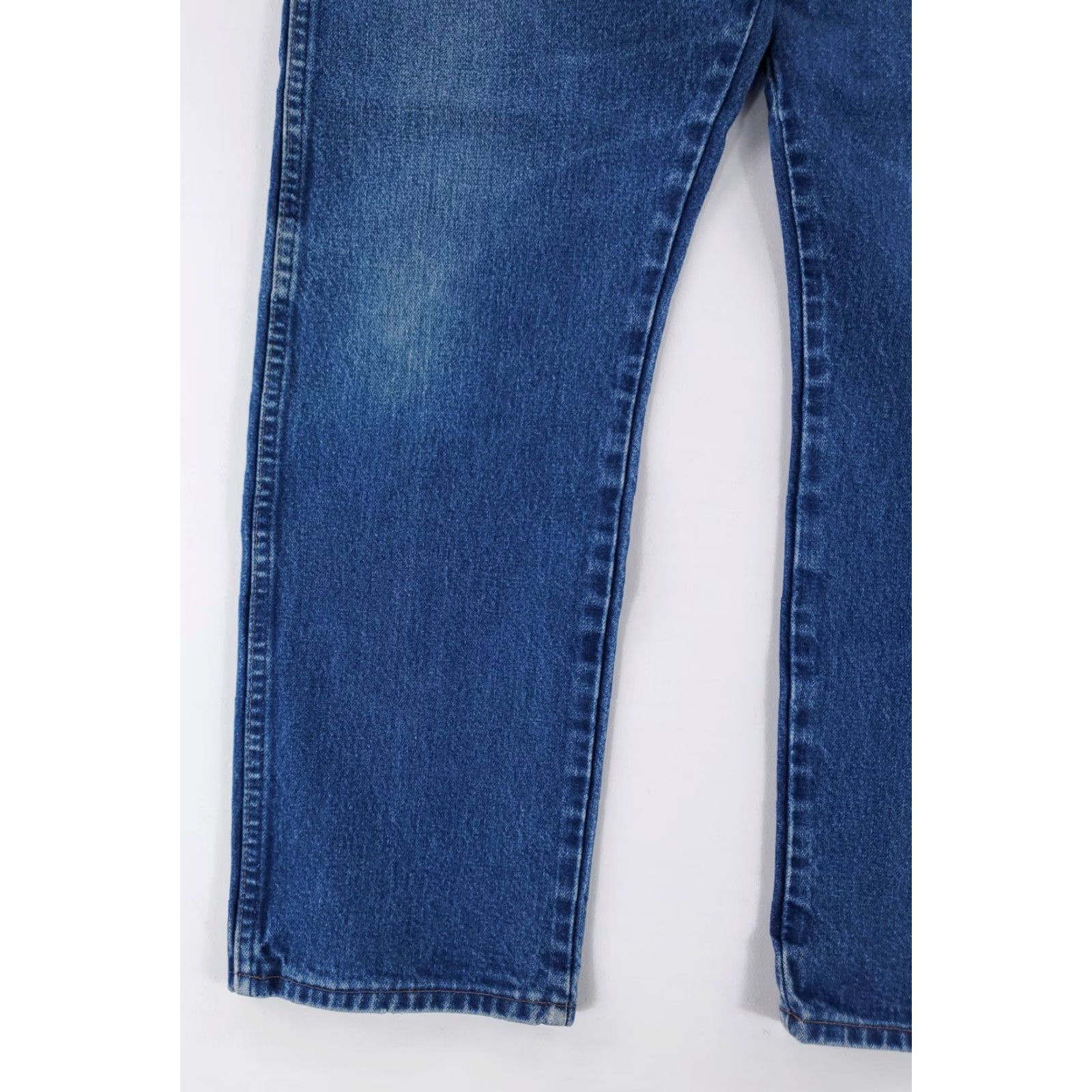 Wrangler VINTAGE Wrangler 13MWZ Jeans Mens 36 x 29 Blue Whiskering 70s 80s Straight Jeans Size US 36 / EU 52 - 7 Thumbnail