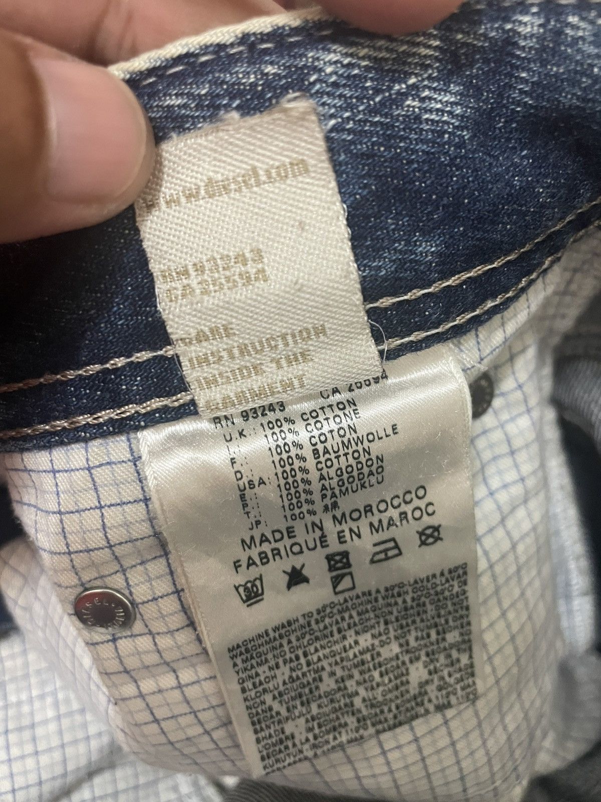Diesel Diesel Industry Distressed Jeans Skinny denim Size US 31 - 7 Thumbnail