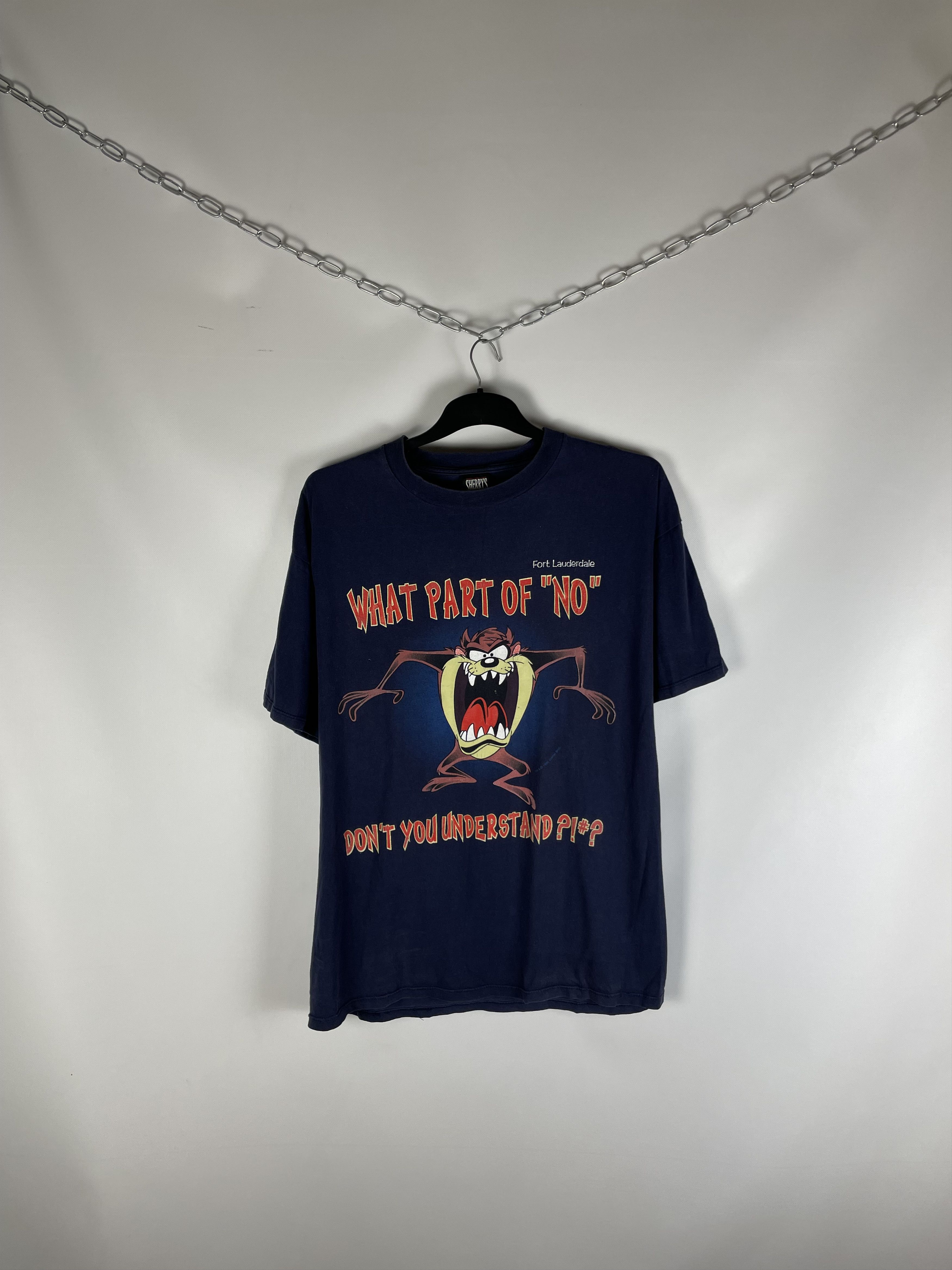 Vintage 1996 Warner Bros. Studio Taz Devil 90's Vintage T-shirt Size US XL / EU 56 / 4 - 1 Thumbnail