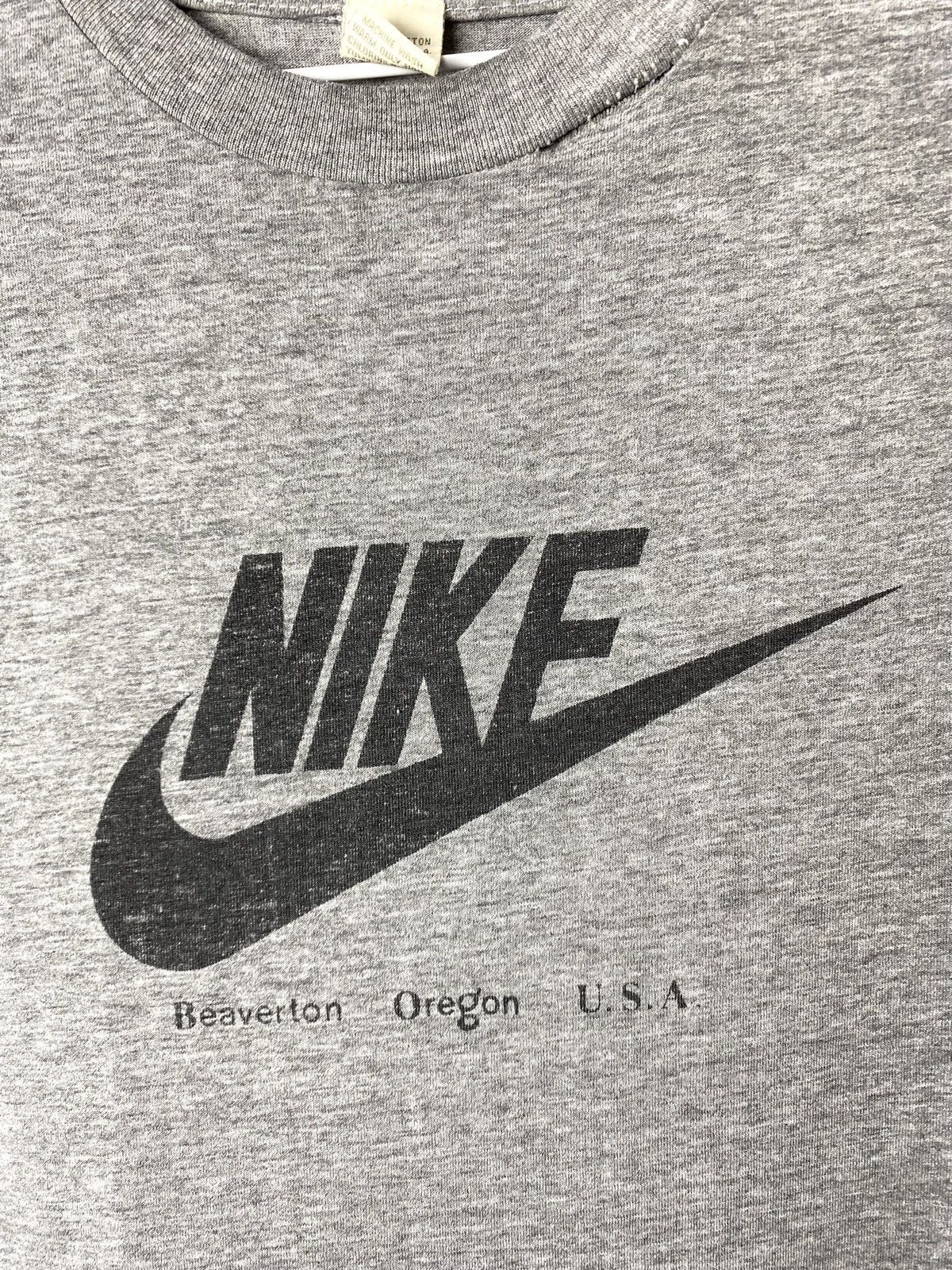 Nike Rare! Vintage 80’s Nike T Shirt Oregon USA Court Size US M / EU 48-50 / 2 - 3 Thumbnail
