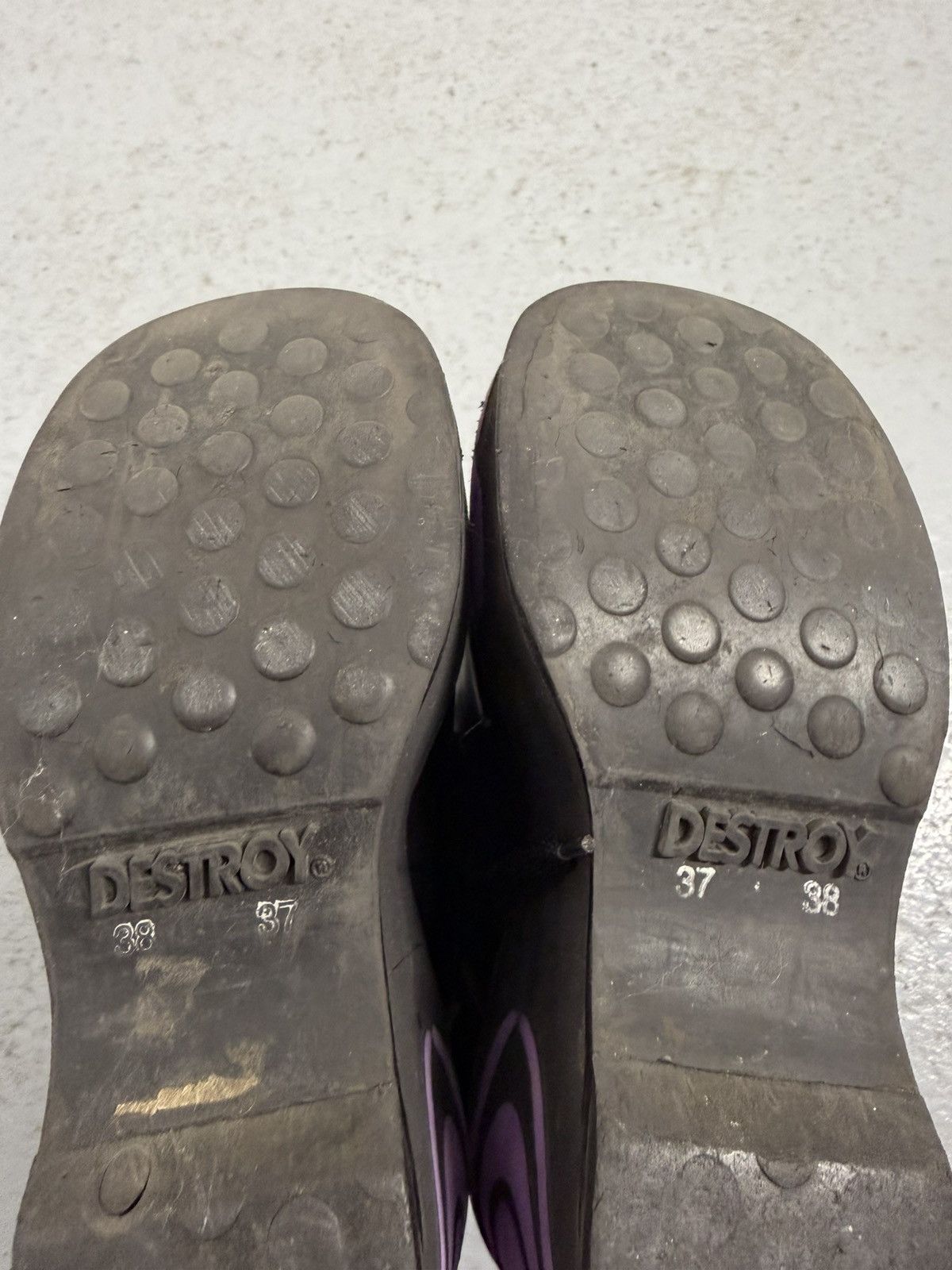 Other Destroy 90s Punk Rave Ankle Platform Boots Size US 7.5 / IT 37.5 - 11 Thumbnail