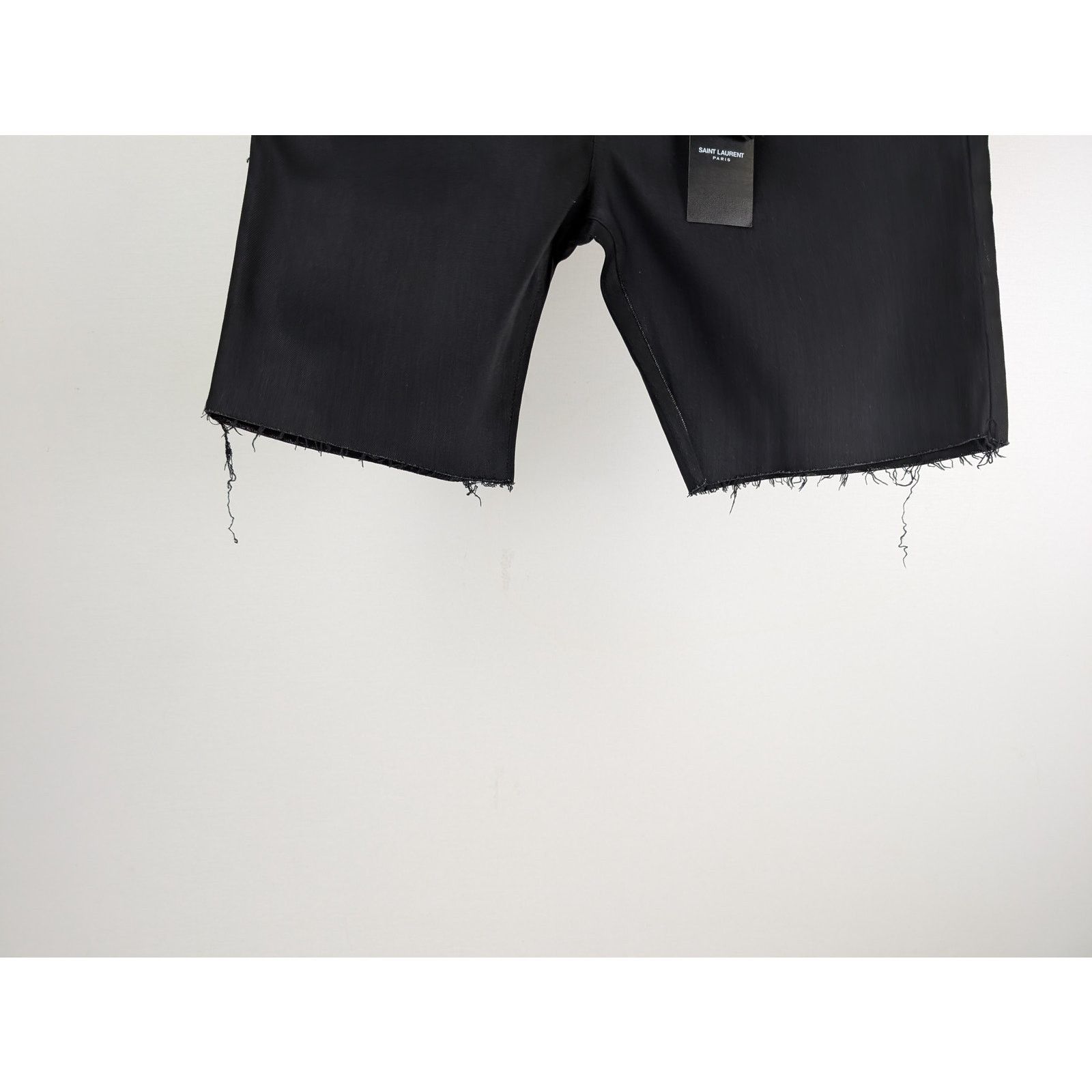 Saint Laurent Paris o1rshd1 Denim Short Straight in Used Black Size US 34 / EU 50 - 3 Thumbnail