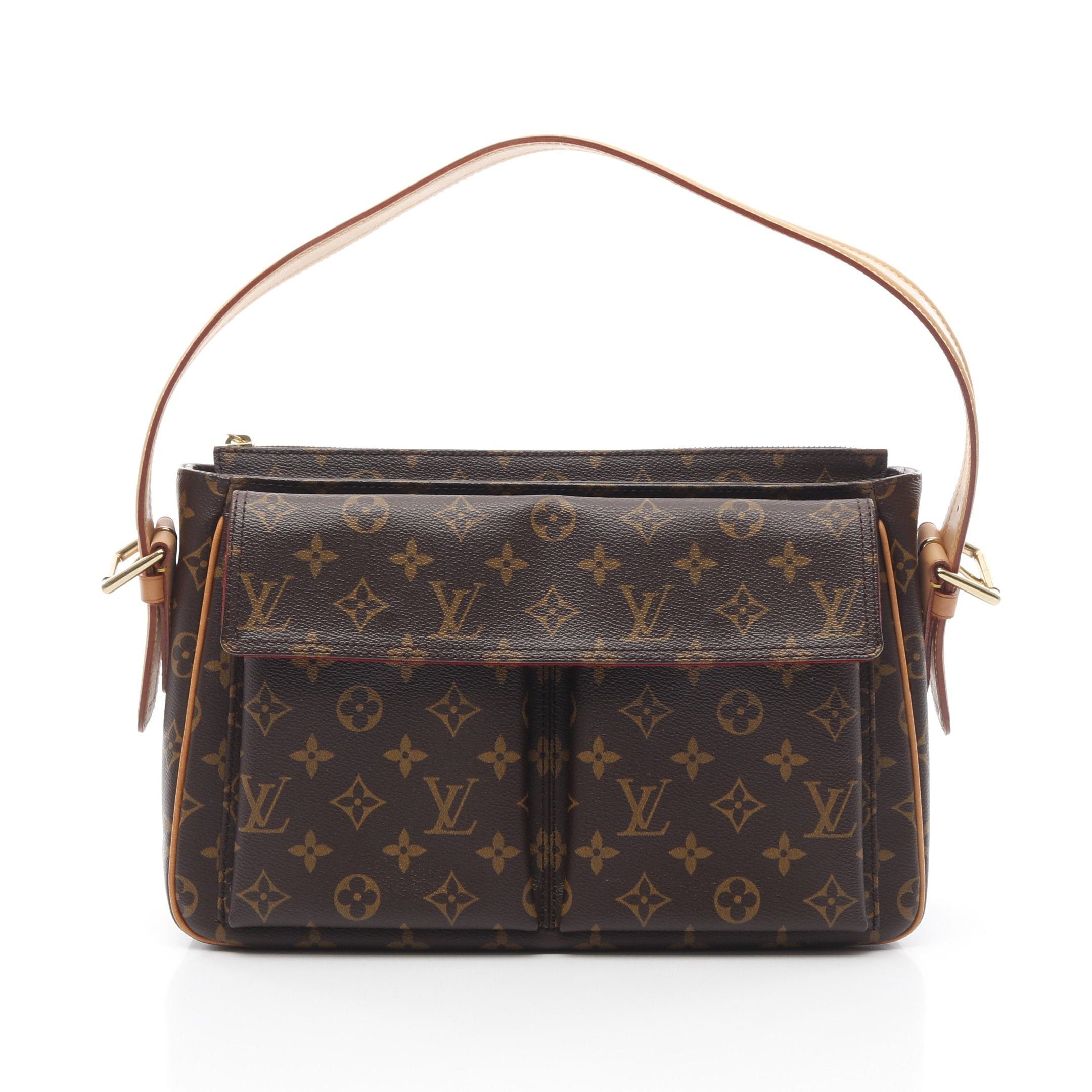 Louis Vuitton Louis Vuitton Vivacite Gm Monogram Shoulder Bag Leather Brown Size ONE SIZE - 1 Thumbnail
