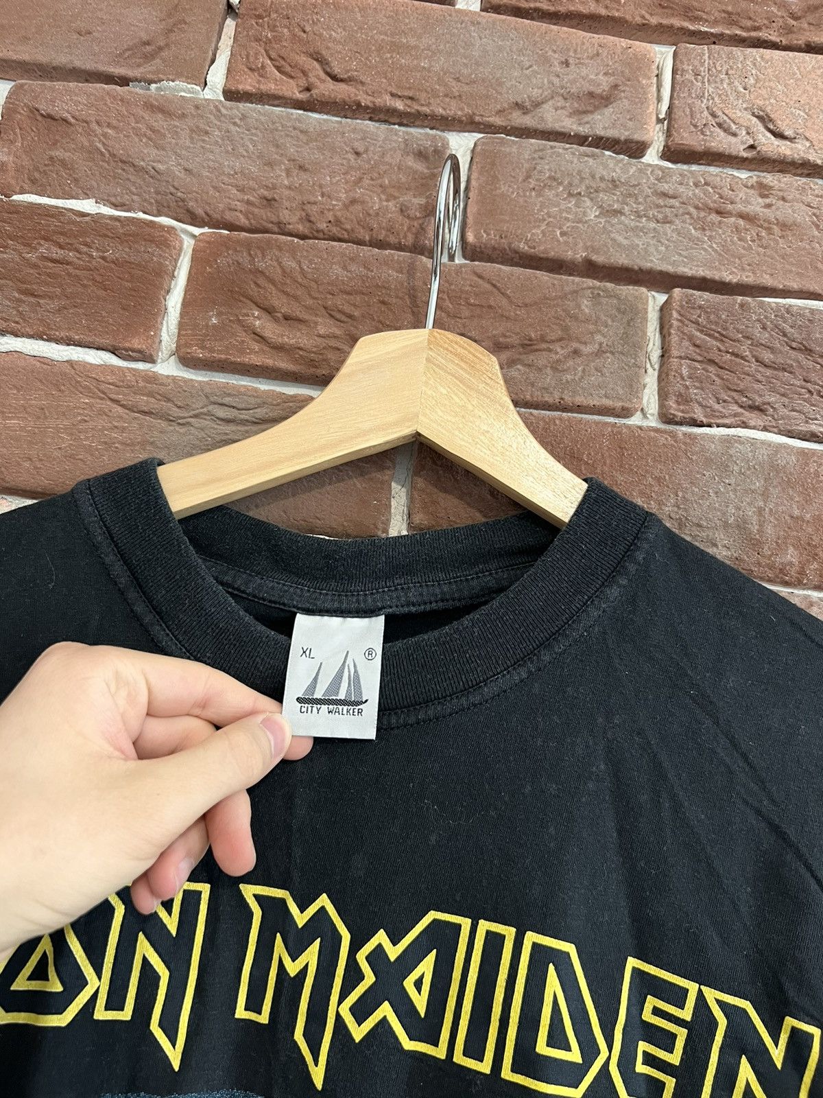 Band Tees Vintage Iron Maiden 2002 Vintage Rock in Rio Rare Band Tee Size US XL / EU 56 / 4 - 5 Thumbnail
