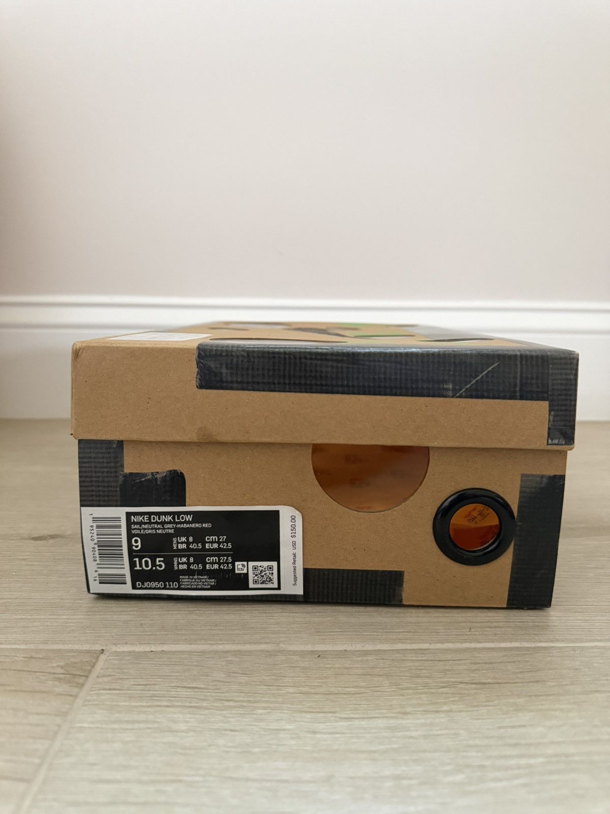 Nike × Off-White Off-White x Nike Dunk Low Lot 13 Size 9 (Box + Zip Tie) Size US 9 / EU 42 - 8 Thumbnail