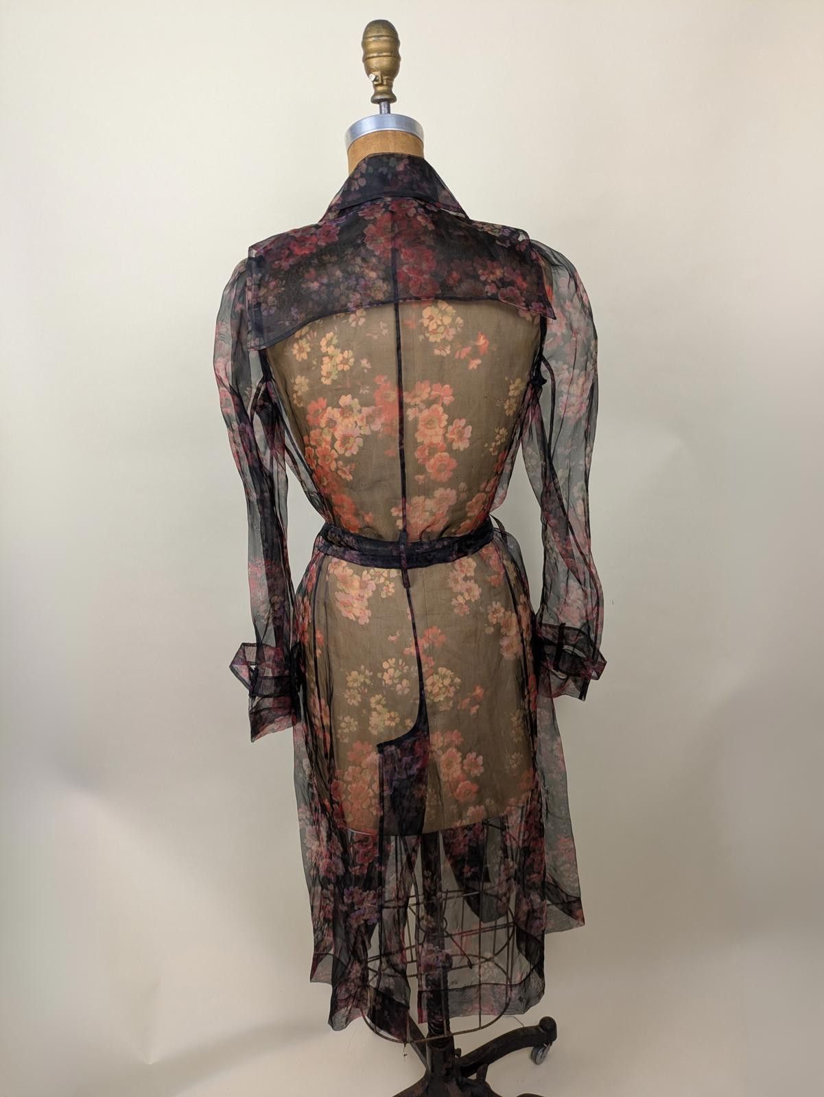 Other 2018 spring RTW Jill stuart sheer floral trench Size M / US 6-8 / IT 42-44 - 2 Thumbnail