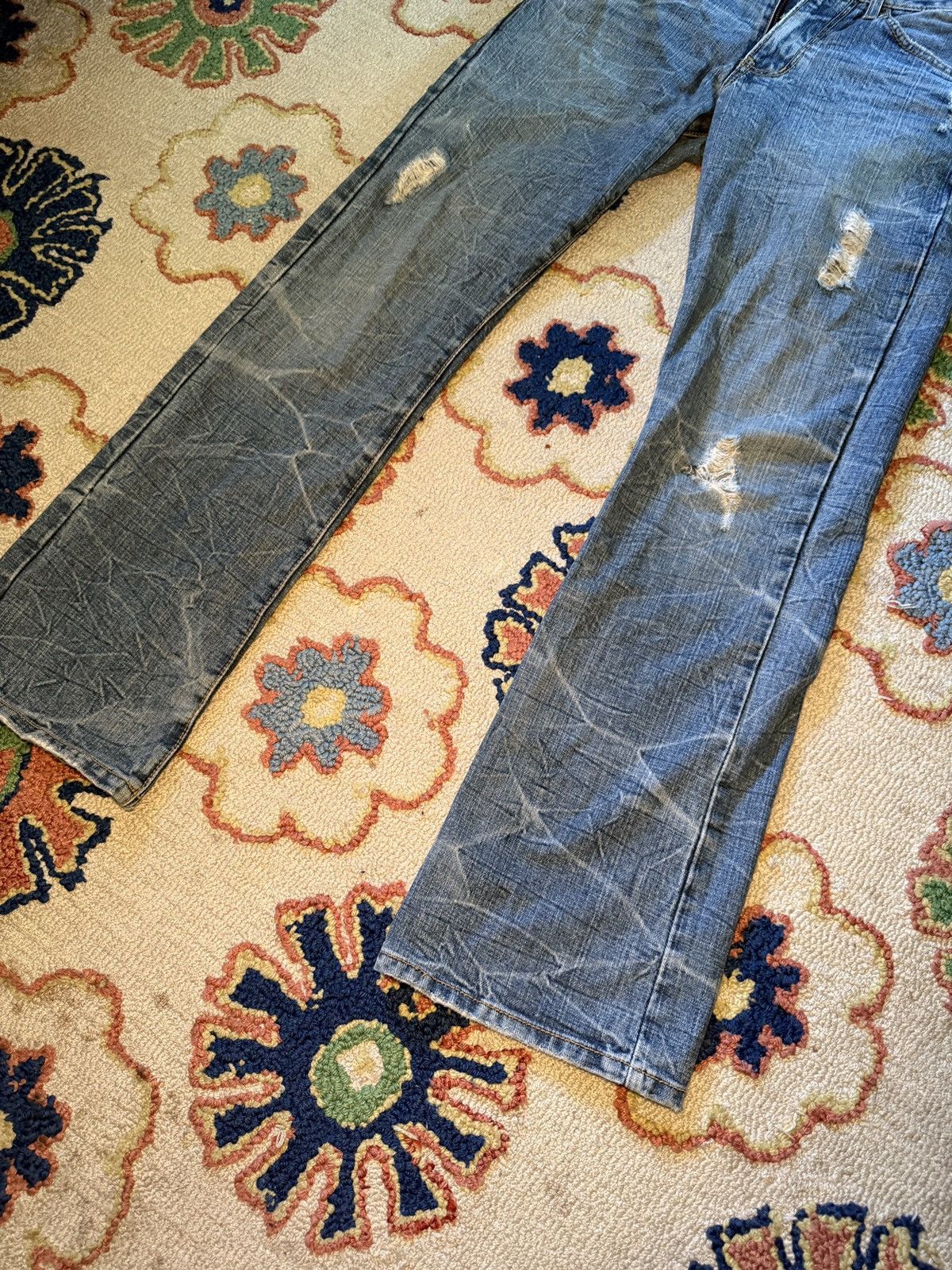 Japanese Brand Japanese Vintage Flaired Denim Size US 30 / EU 46 - 3 Thumbnail