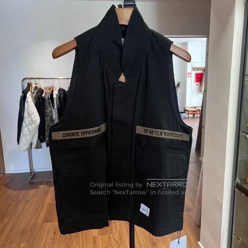 Wtaps Wtaps Workwear pocket tactical vest Size US S / EU 44-46 / 1 - 1 Thumbnail