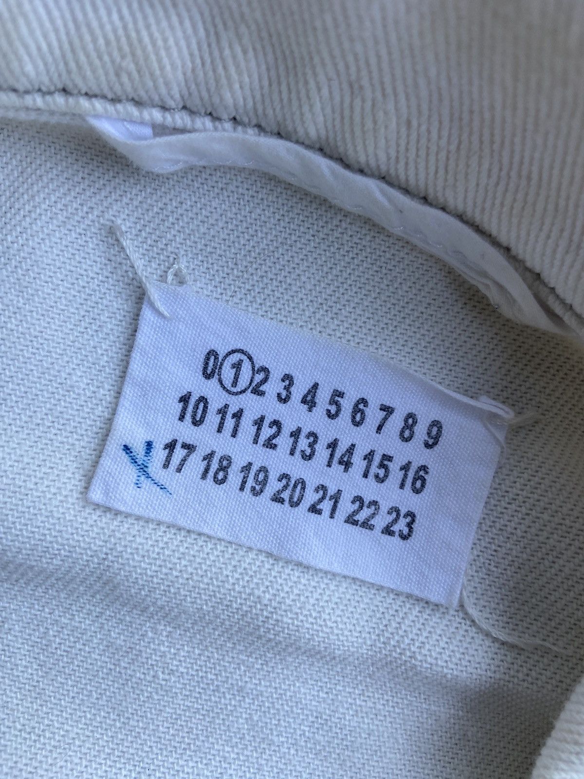 Maison Margiela SS2020 Maison Margiela Off White Denim Oversized Jacket Size US L / EU 52-54 / 3 - 4 Thumbnail