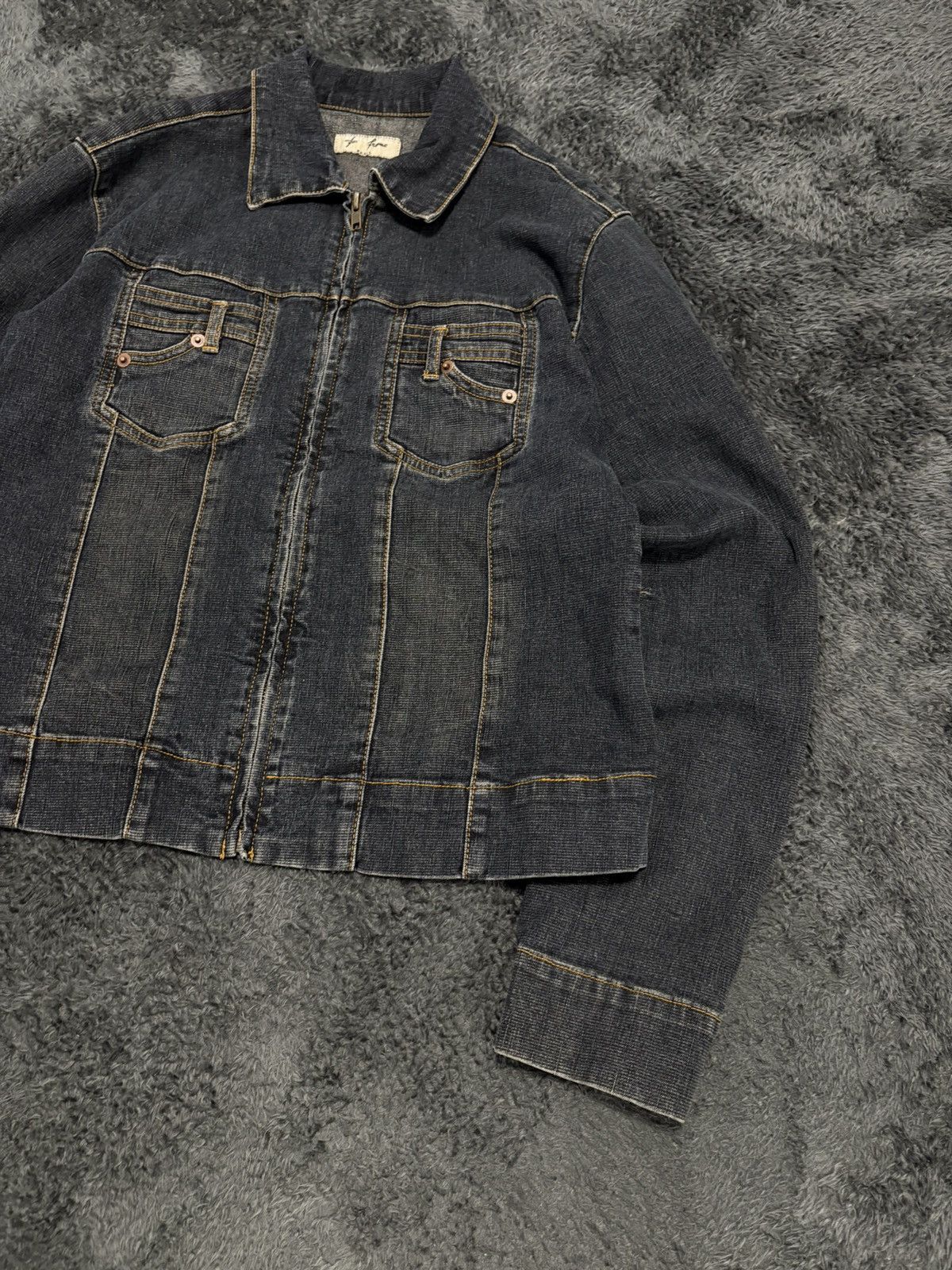 Miss Sixty Vintage Blue Y2K Denim Jacket Miss Sixty Style Size L / US 10 / IT 46 - 4 Thumbnail