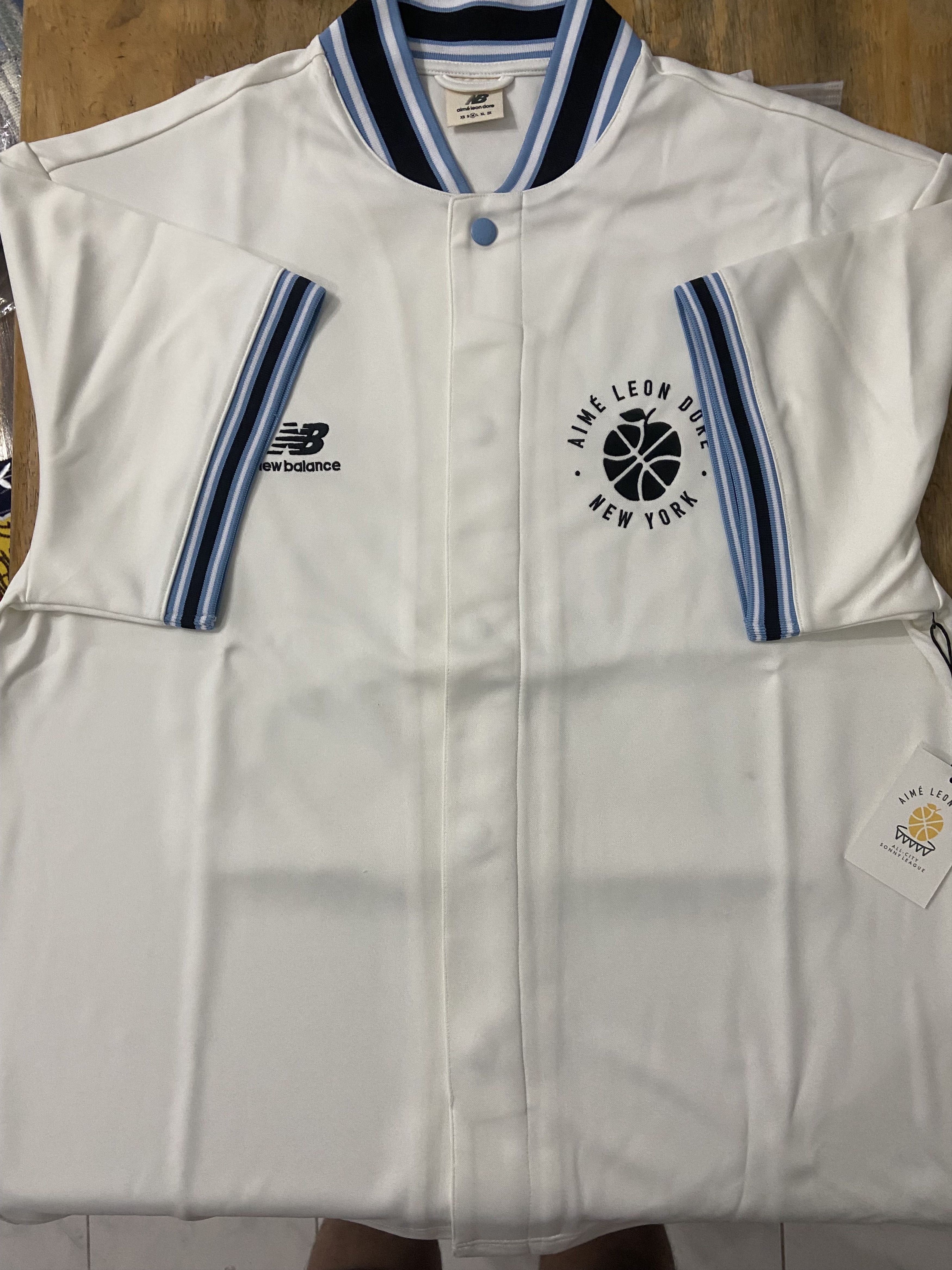 Aime Leon Dore × New Balance ALD/New Balance SONNY NY Warm Up Shirt Size US M / EU 48-50 / 2 - 3 Thumbnail