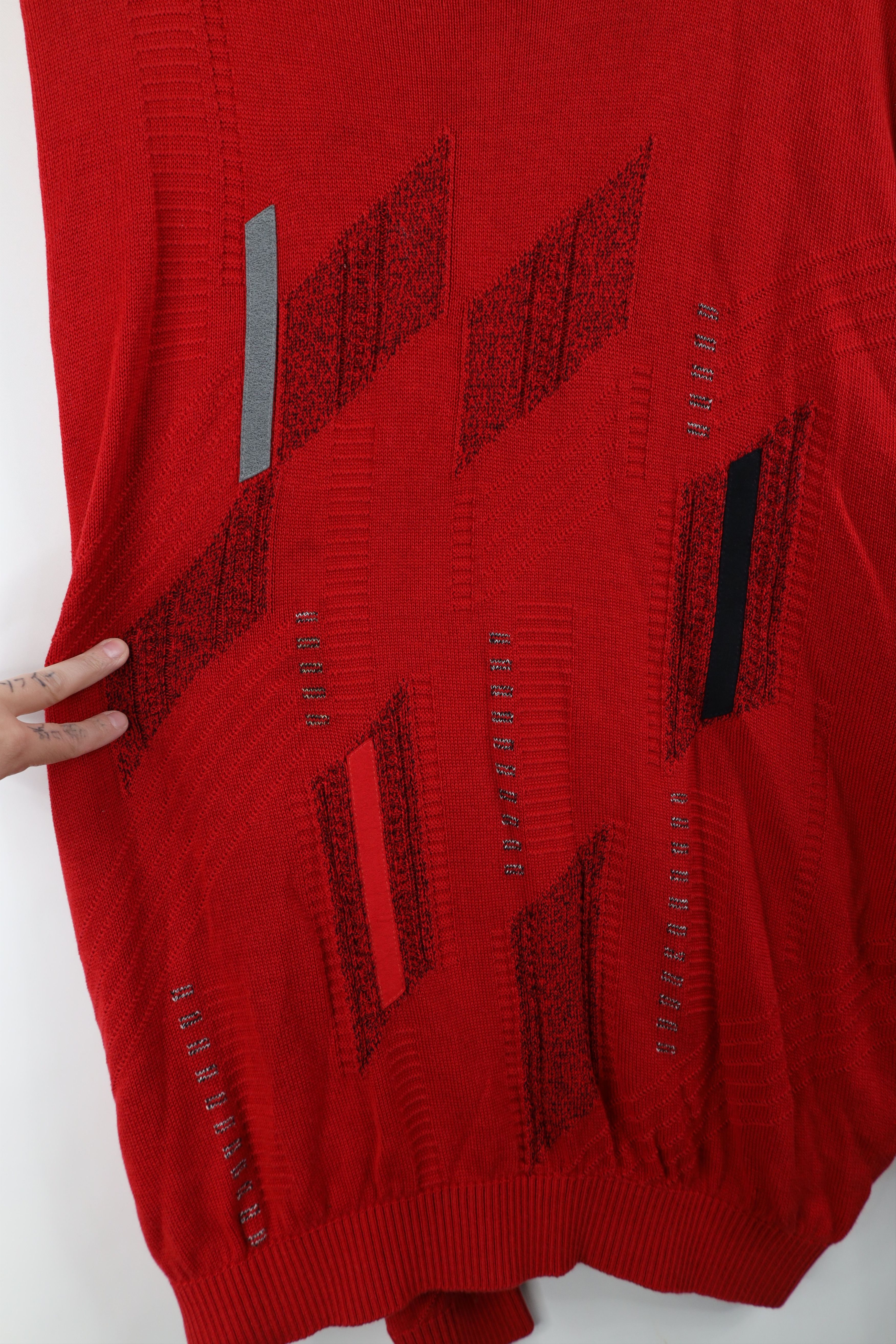 St. Croix Vintage 90s St Croix Knits Ribbed Knit Crewneck Sweater Red Size US XL / EU 56 / 4 - 5 Thumbnail