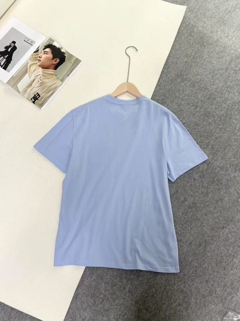 Loewe LOEWE Pure color Logo embroidered round neck short sleeve Size XS / US 0-2 / IT 36-38 - 5 Thumbnail
