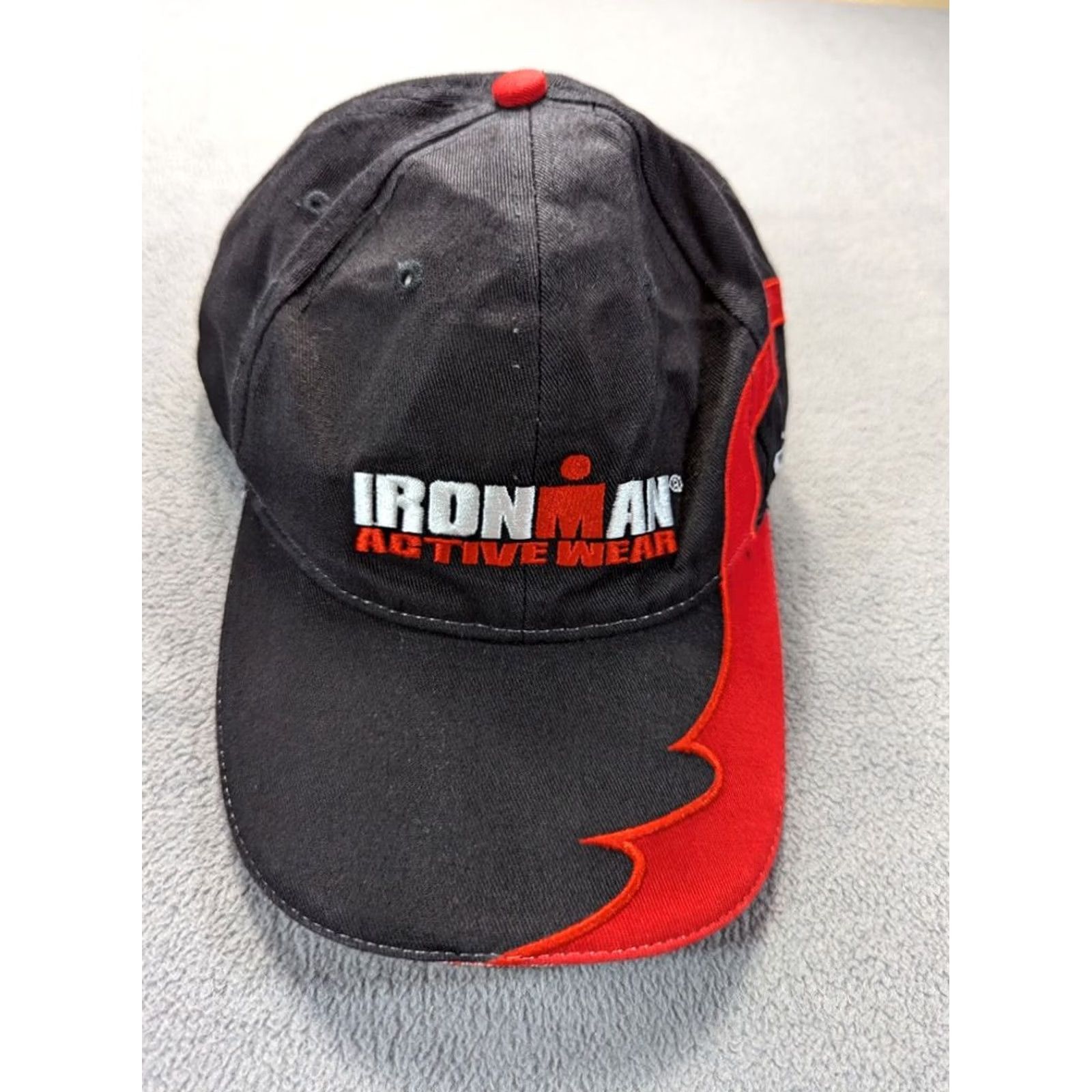 Vintage Ironman Active Wear Baseball Cap Men One Size Black Size ONE SIZE - 2 Thumbnail