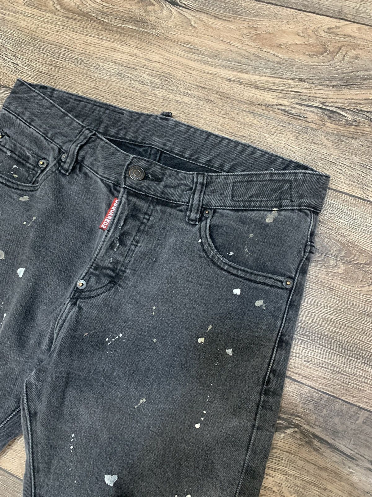 Dsquared2 Dsquared2 Black Jeans Size 30 Made in Italy Size US 30 / EU 46 - 4 Thumbnail