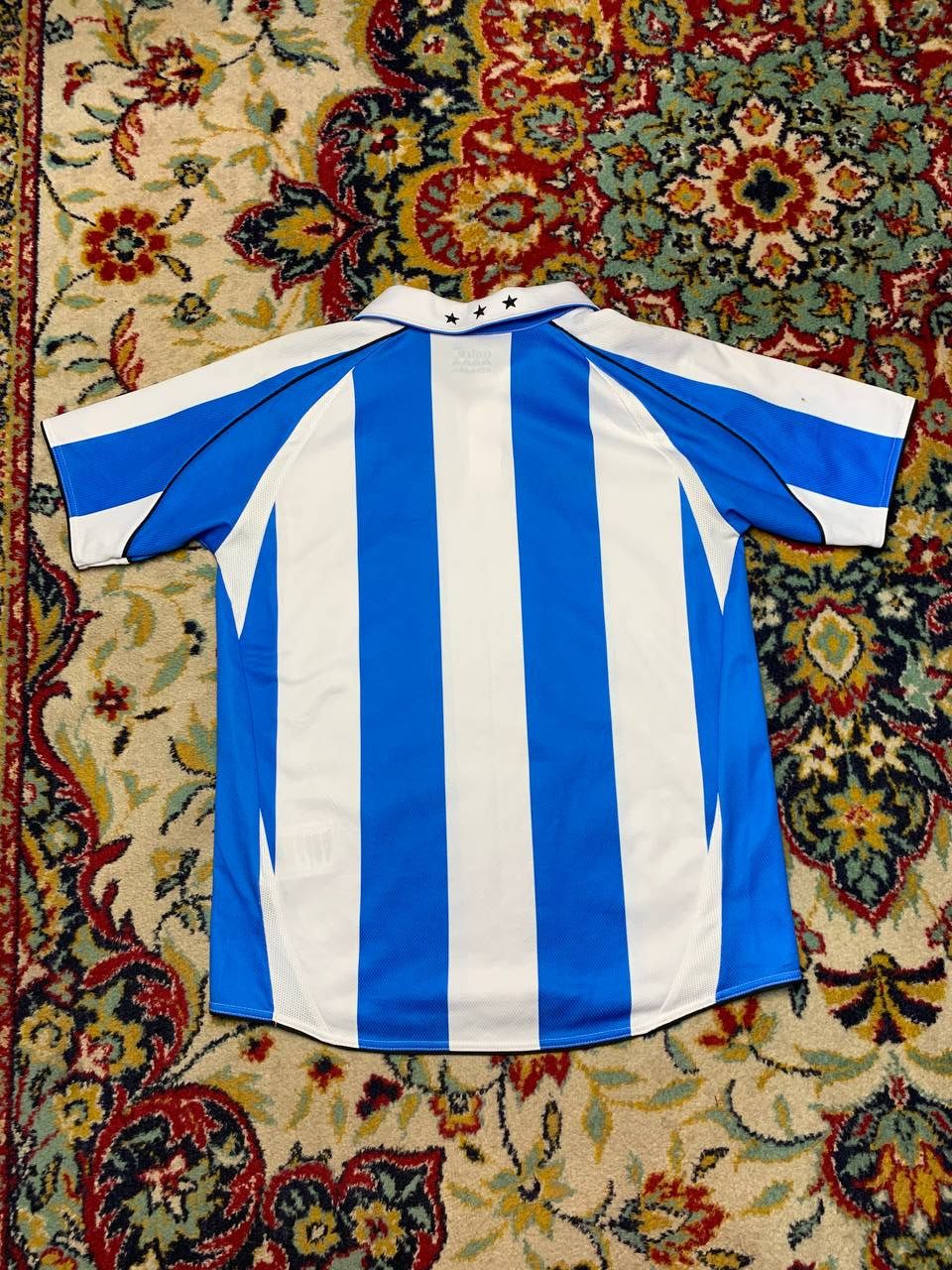 Vintage Huddersfield Town Mitre Football Soccer Jersey Size L boys Size US S / EU 44-46 / 1 - 2 Thumbnail