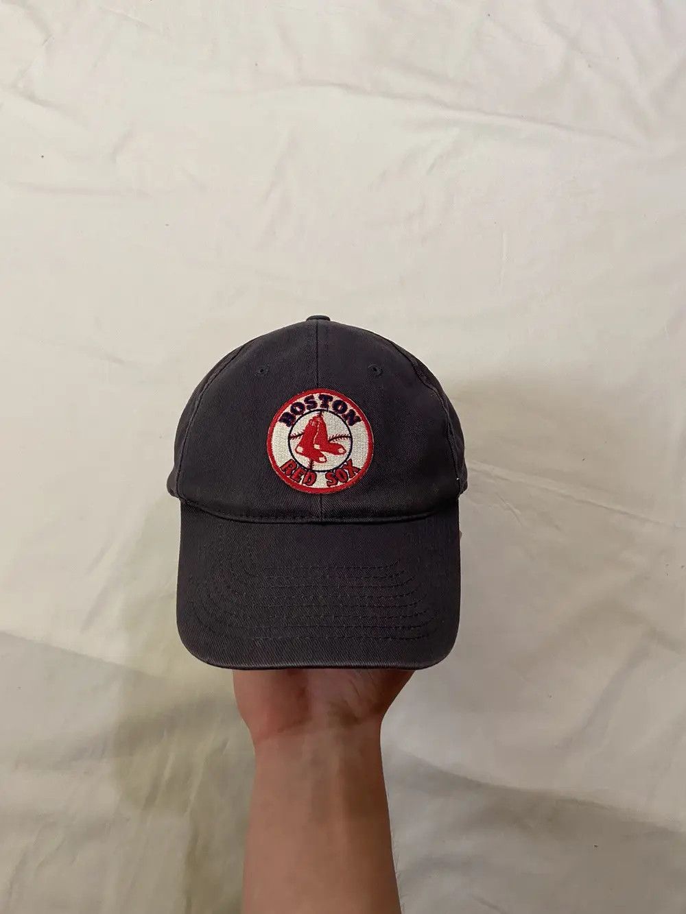 MLB VINTAGE NIKE Y2K TEAM BOSTON RED SOCKS BASEBALL MLB HAT CAP Size ONE SIZE - 2 Thumbnail