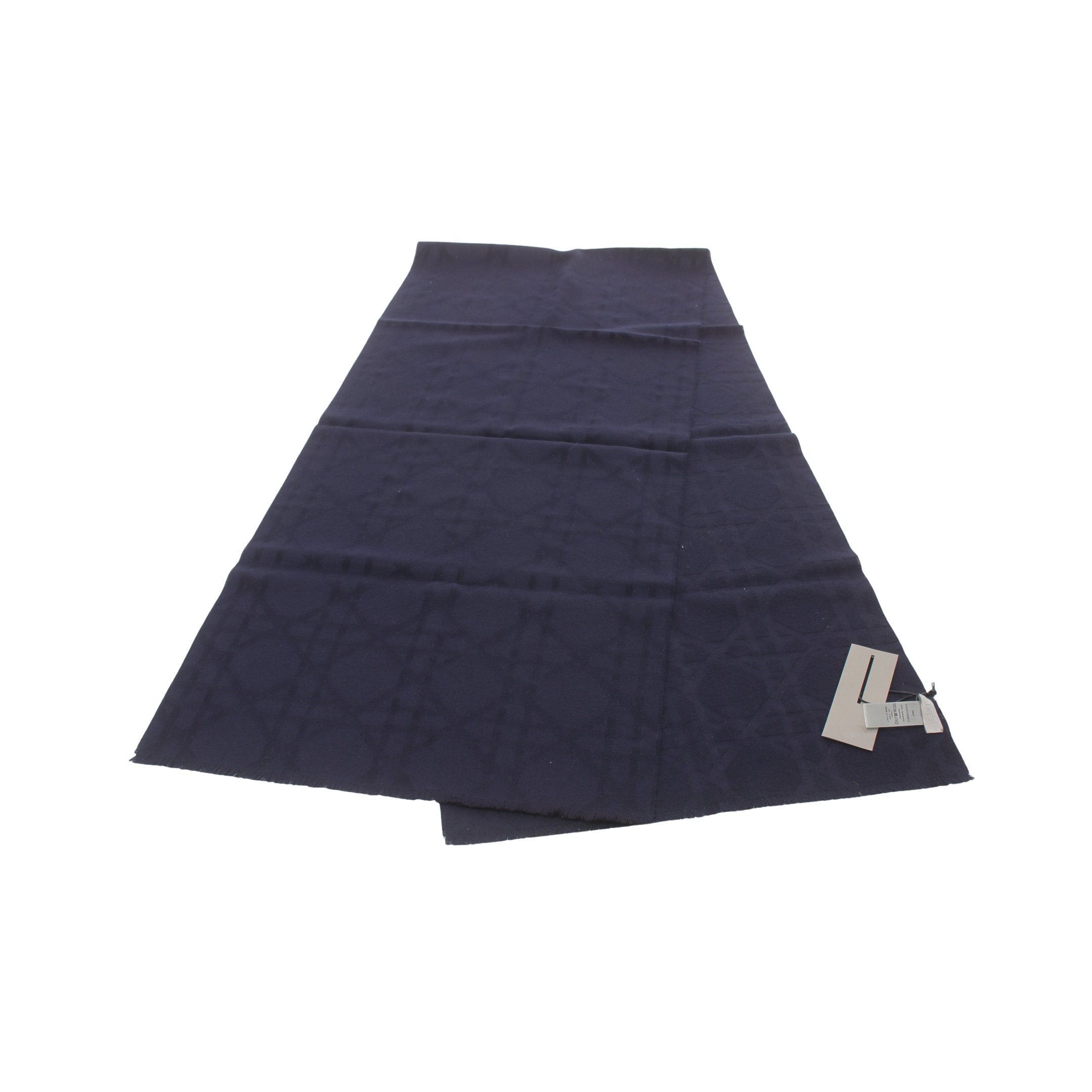 Dior Dior Scarf Cashmere Navy Size ONE SIZE - 1 Thumbnail