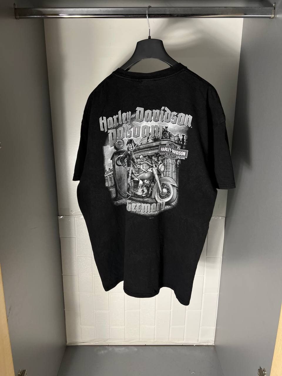 Harley Davidson VINTAGE HARLEY DAVIDSON MOTORCYCLE GERMANY T-SHIRT Y2K 90s Size US XXL / EU 58 / 5 - 5 Thumbnail