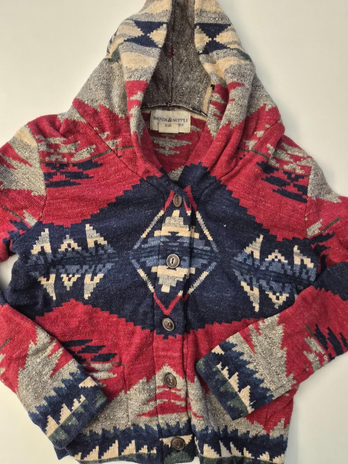 Denim & Supply Ralph Lauren Denim & Supply Ralph Lauren Southwestern Cardigan Sweater S Size S / US 4 / IT 40 - 1 Thumbnail