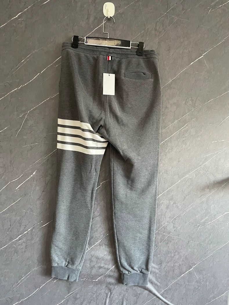 Thom Browne Thom Browne Gray wool joggers Size US 41 - 3 Thumbnail