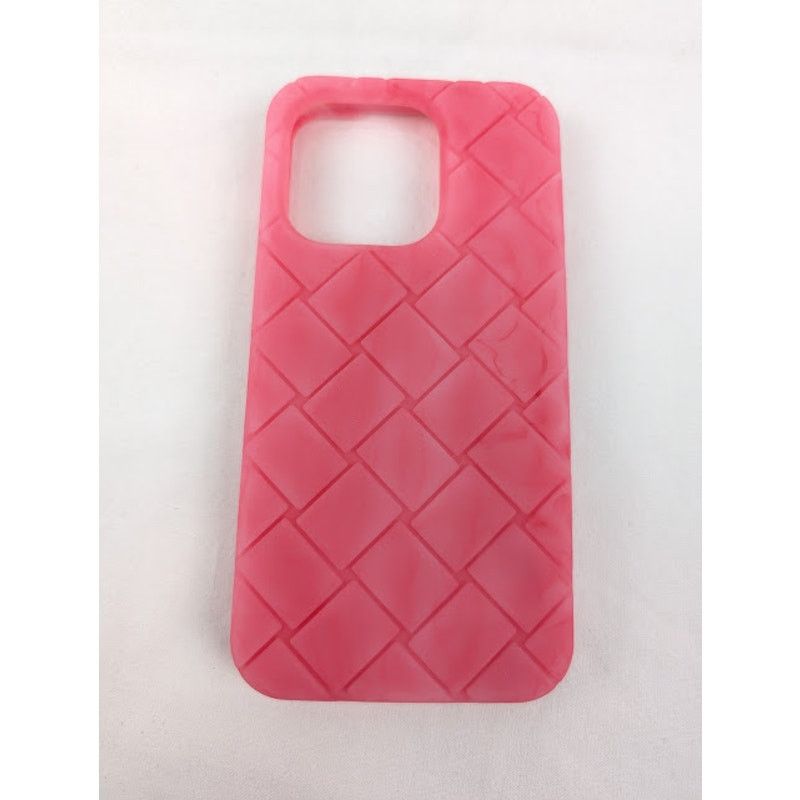 Bottega Veneta o1rshd1 Size: OS / Cover I Phone 14 Pro Rubber in Red Mash Size ONE SIZE - 2 Thumbnail