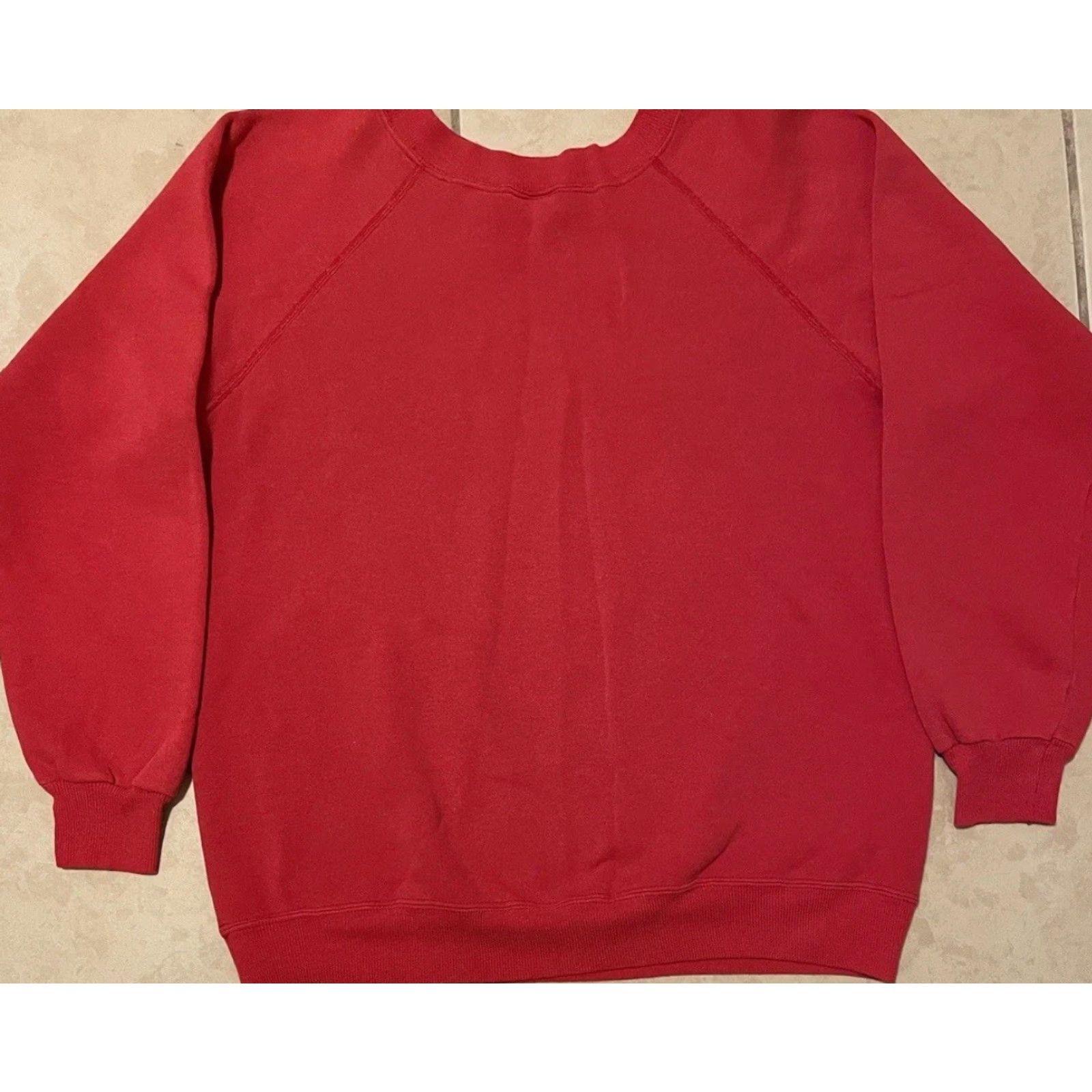 Vintage VINTAGE Washington Ski Club Faded Sweatshirt Hoodie S Red 90s Grunge USA Men Size US S / EU 44-46 / 1 - 5 Thumbnail