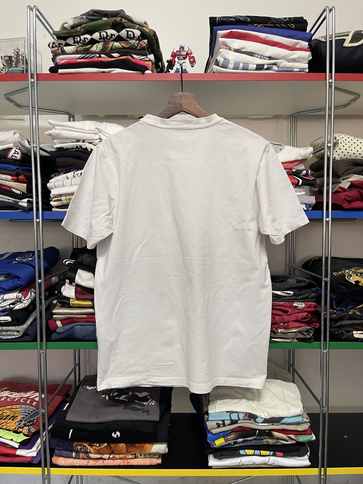 Diesel Vintage Y2K DIESEL DARK FANTASY PATCHES TEE RAF SIMON STYLE Size US M / EU 48-50 / 2 - 7 Thumbnail