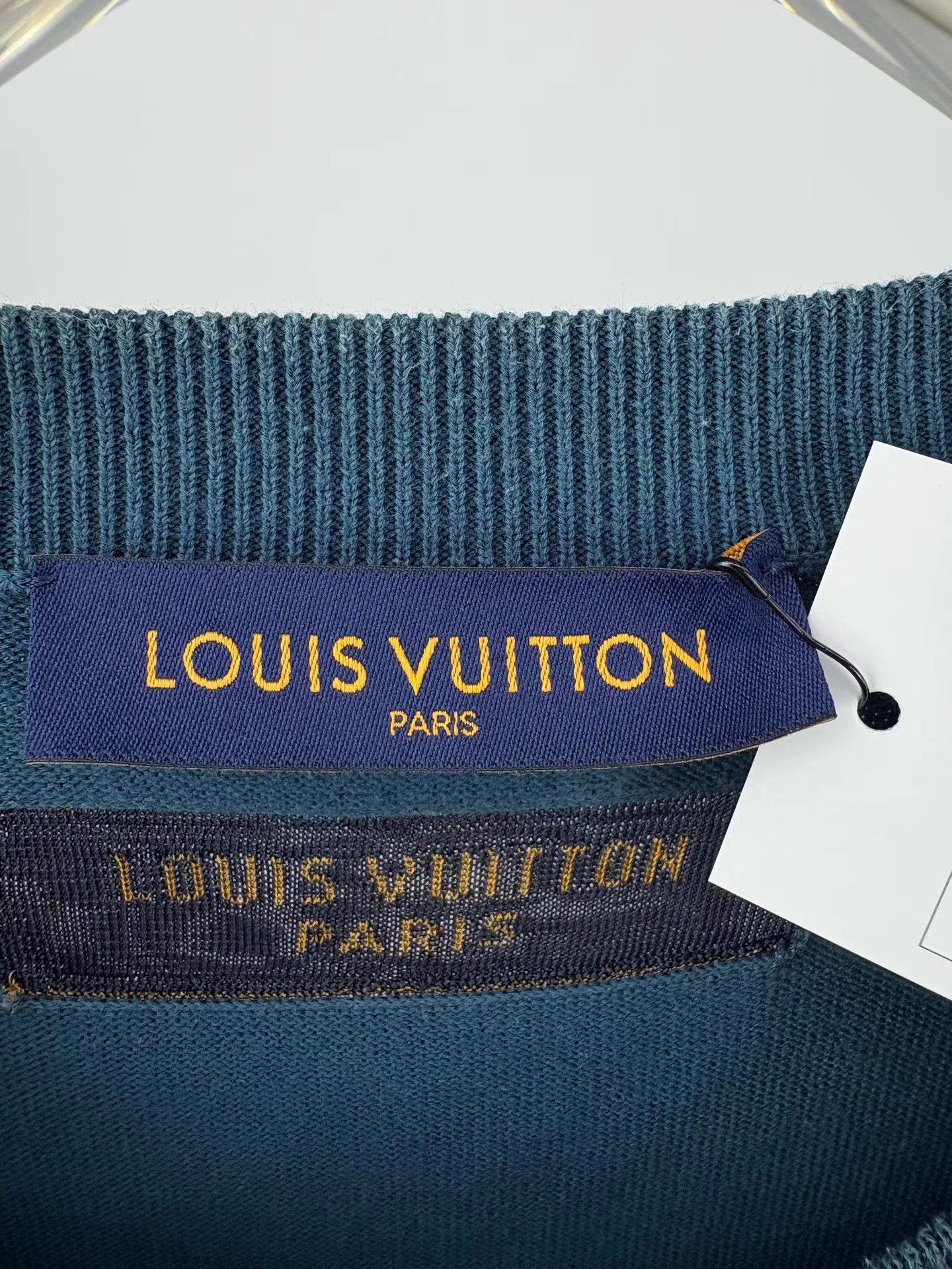 Louis Vuitton LOUIS VUITTON LV The Piper Knit Short Sleeve Size US XXL / EU 58 / 5 - 3 Thumbnail