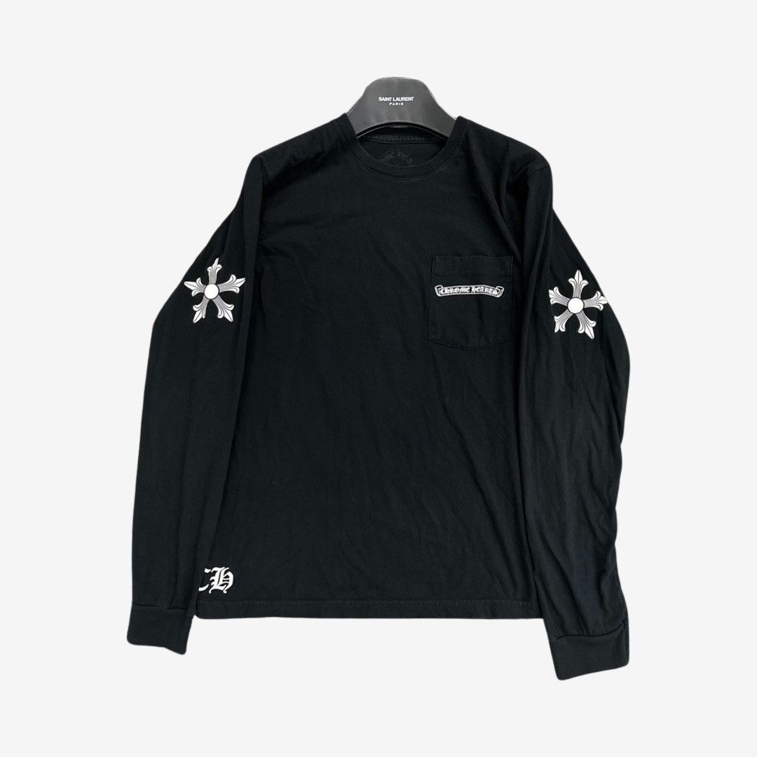 Chrome Hearts *RARE* Chrome Hearts Longsleeve Shirt Sz. M Size US M / EU 48-50 / 2 - 2 Thumbnail