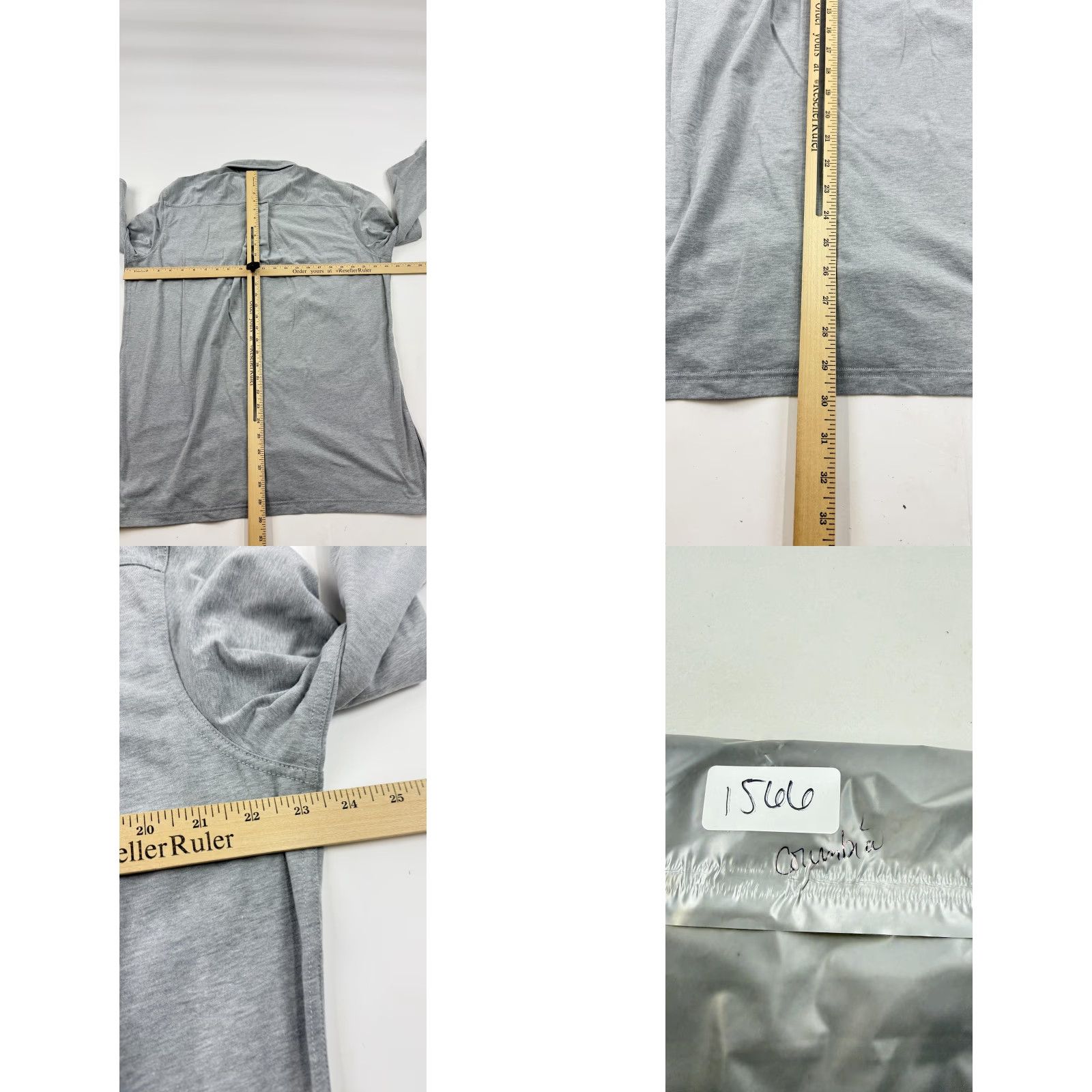 Vintage Columbia Shirt Mens Large Gray Long Sleeve Snap Front Pocket Stretch Casual Size US L / EU 52-54 / 3 - 8 Thumbnail