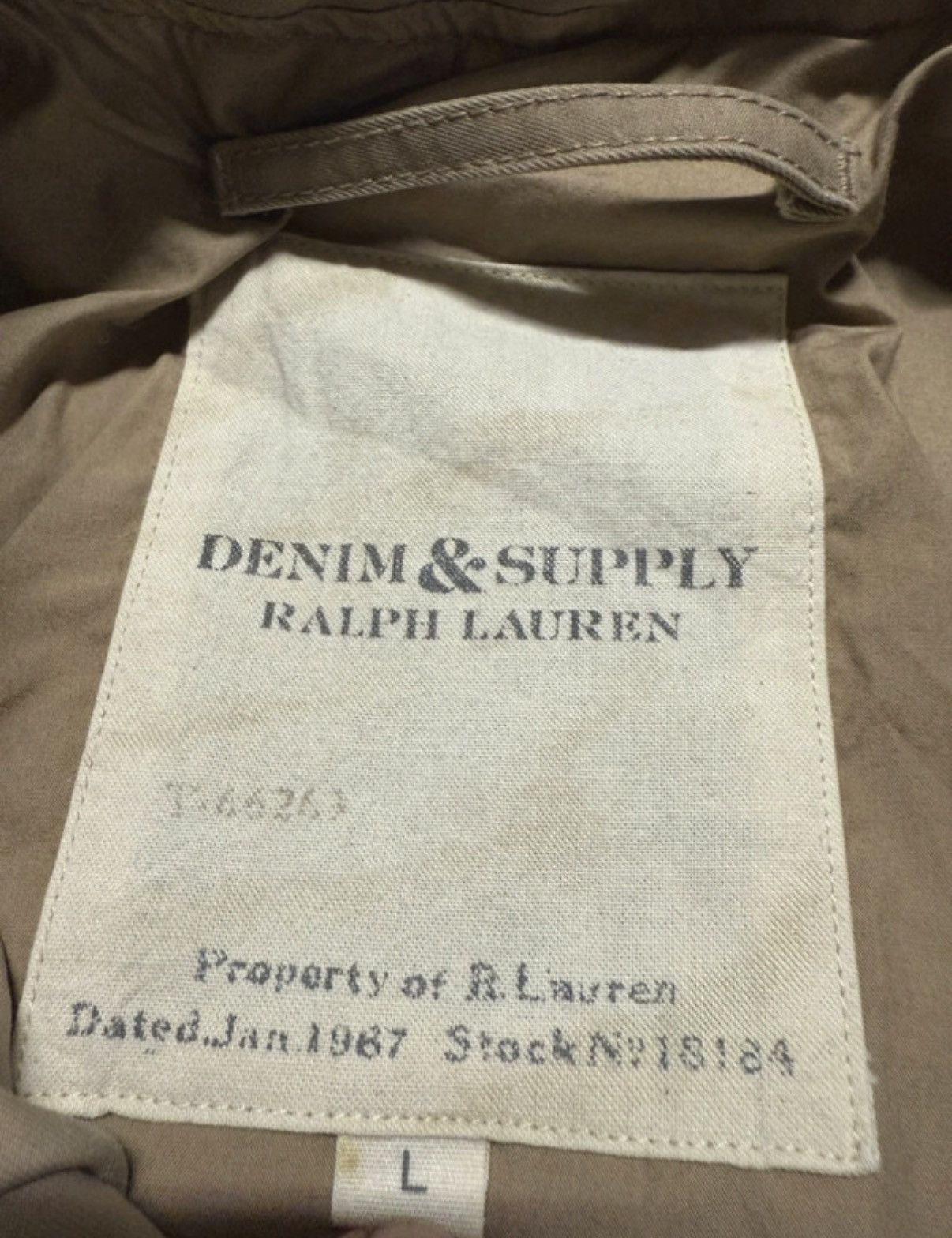 Denim & Supply Ralph Lauren Vintage Denim & Supply shearling milotary bomber jacket Size US L / EU 52-54 / 3 - 7 Thumbnail