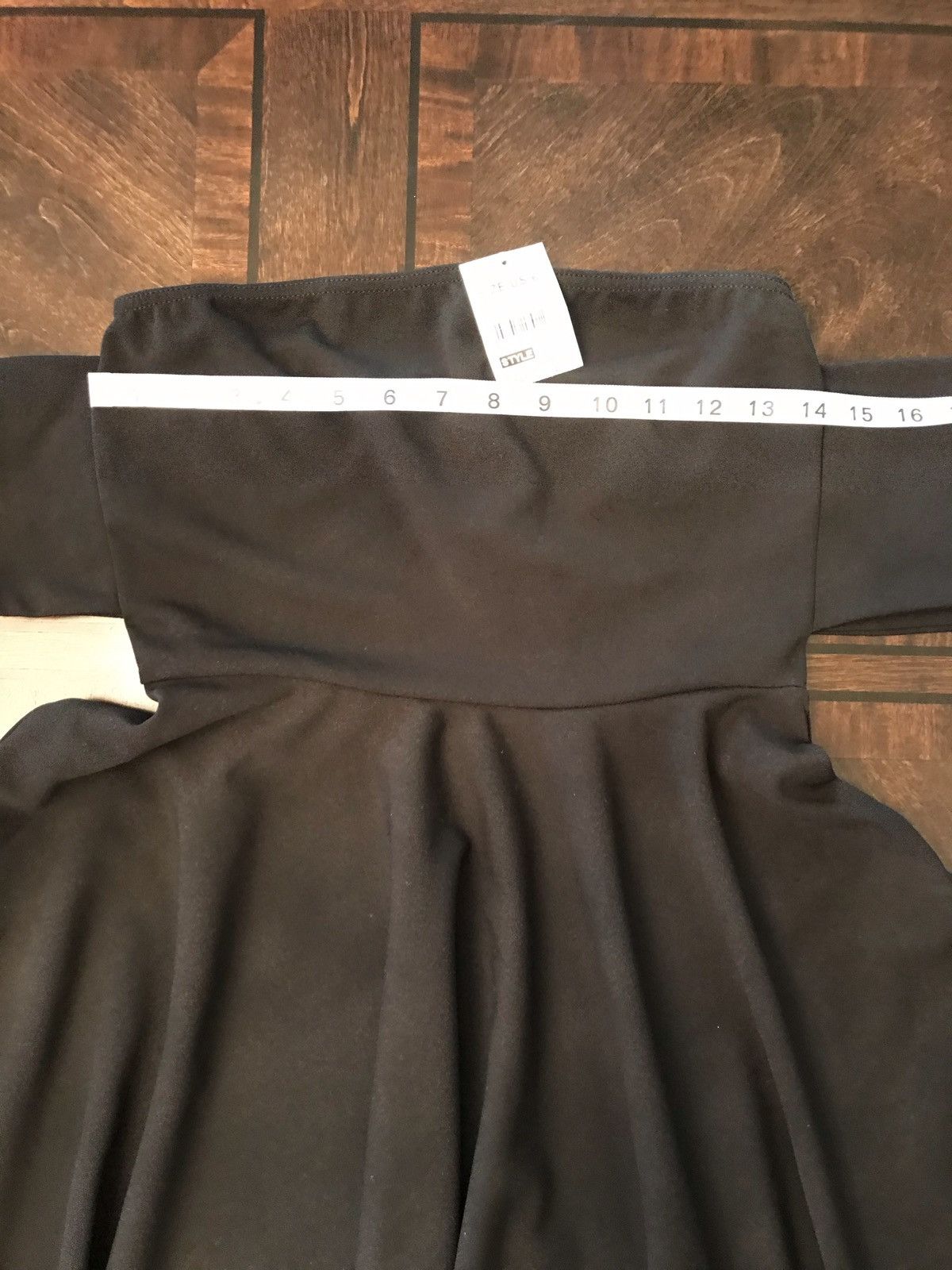 Other NWT Black Quiz Midi Dress Handkerchief Hem Sz 6 Size M / US 6-8 / IT 42-44 - 5 Thumbnail
