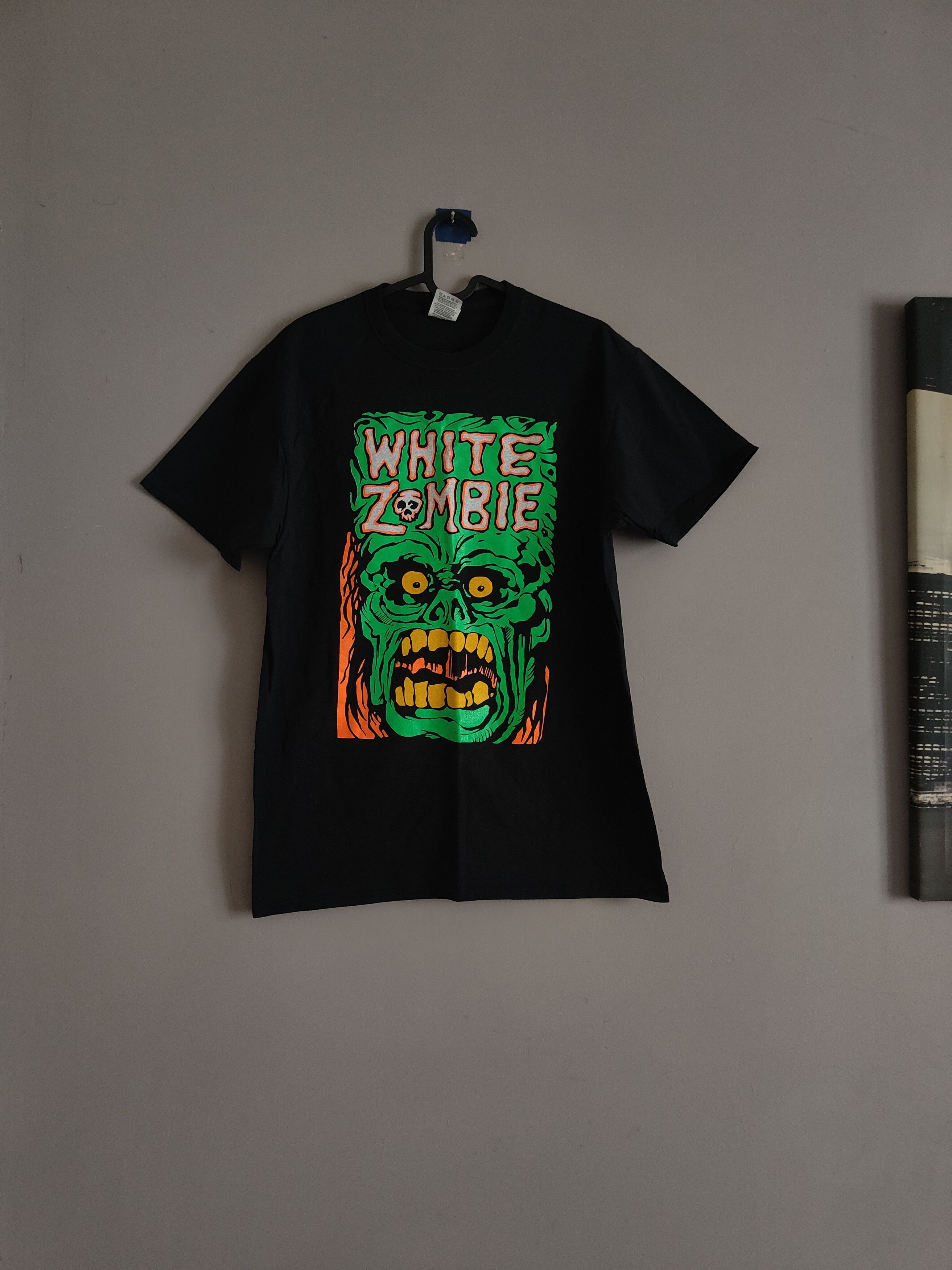 90s Vintage White Zombie Get Up And Kill Band Reprint Tee