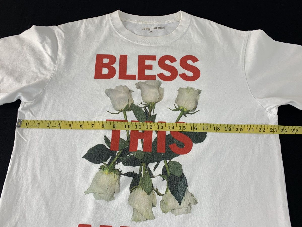 Other Hype Cali Dewitt Bless This Mess White Roses Screen Tee Size US XL / EU 56 / 4 - 9 Thumbnail