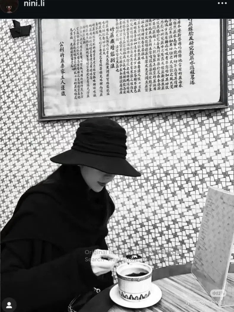 Yohji Yamamoto Yohji Yamamoto Wide Brim Hat Wool Black Wide Brim Hat Size ONE SIZE - 1 Thumbnail