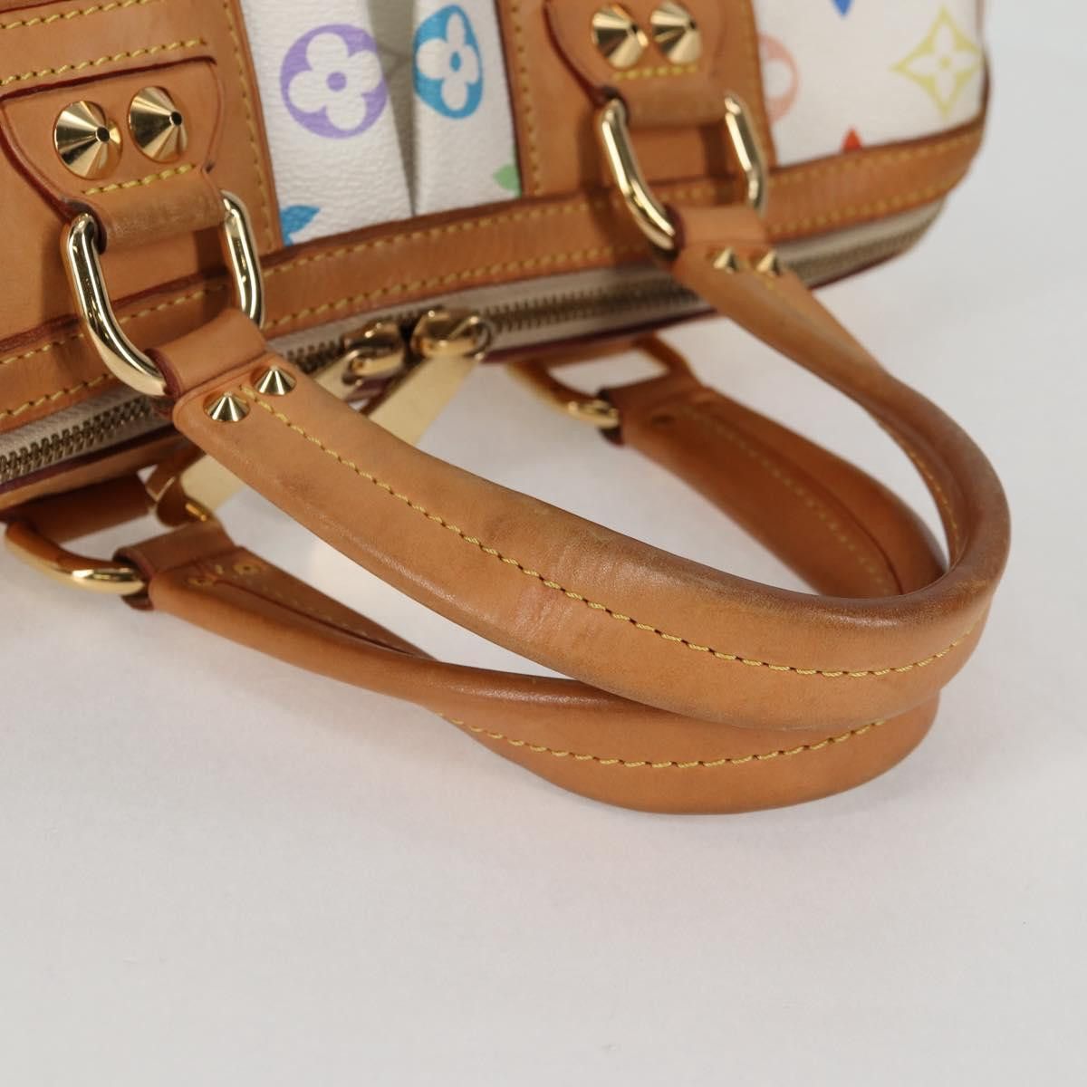 Louis Vuitton LOUIS VUITTON Monogram Multicolor Courtney MM Bag White Size ONE SIZE - 7 Thumbnail
