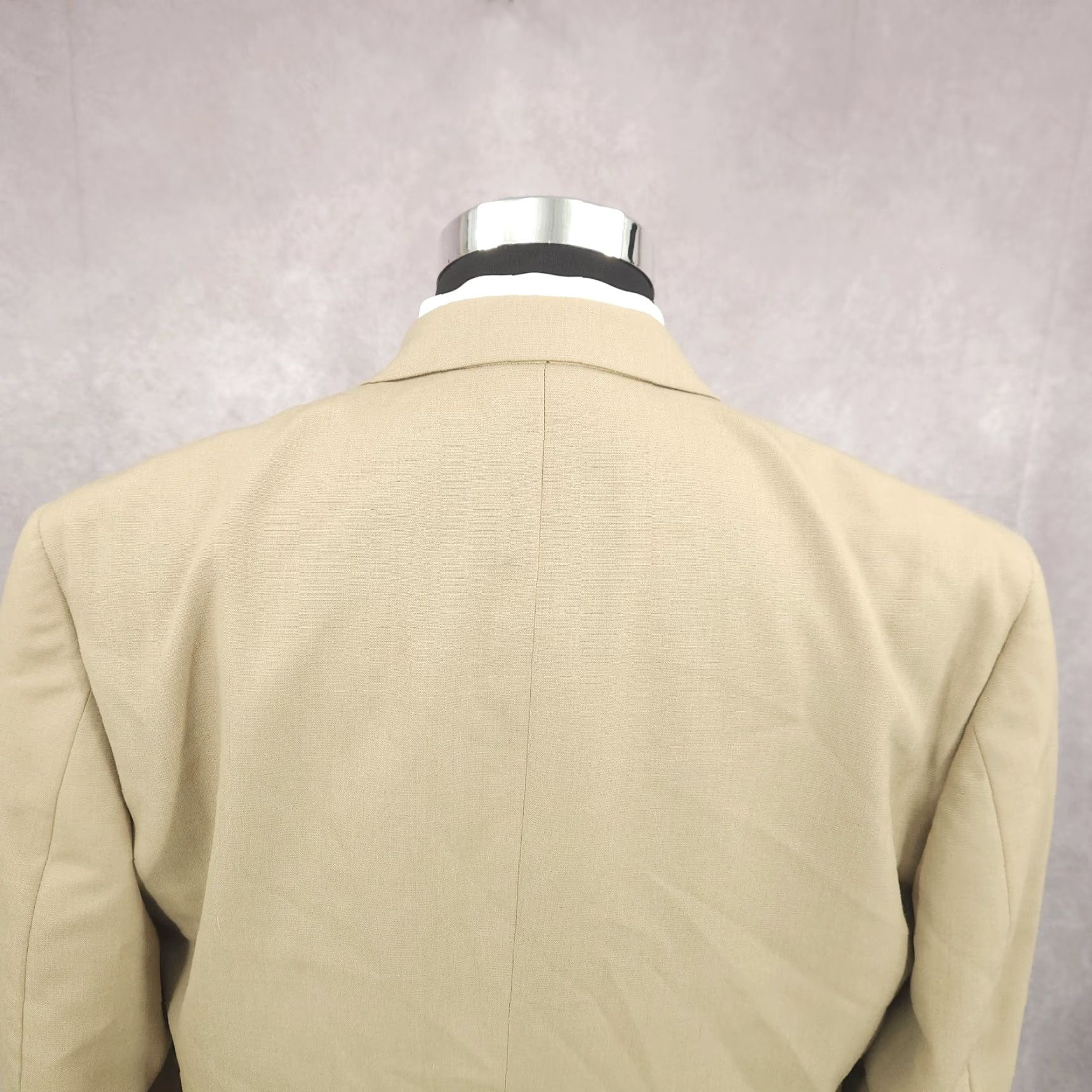 Stafford Stafford Blazer Mens 40R Brown Pure Wool Sports Coat Jacket 3 Buttons Size 40R - 7 Thumbnail
