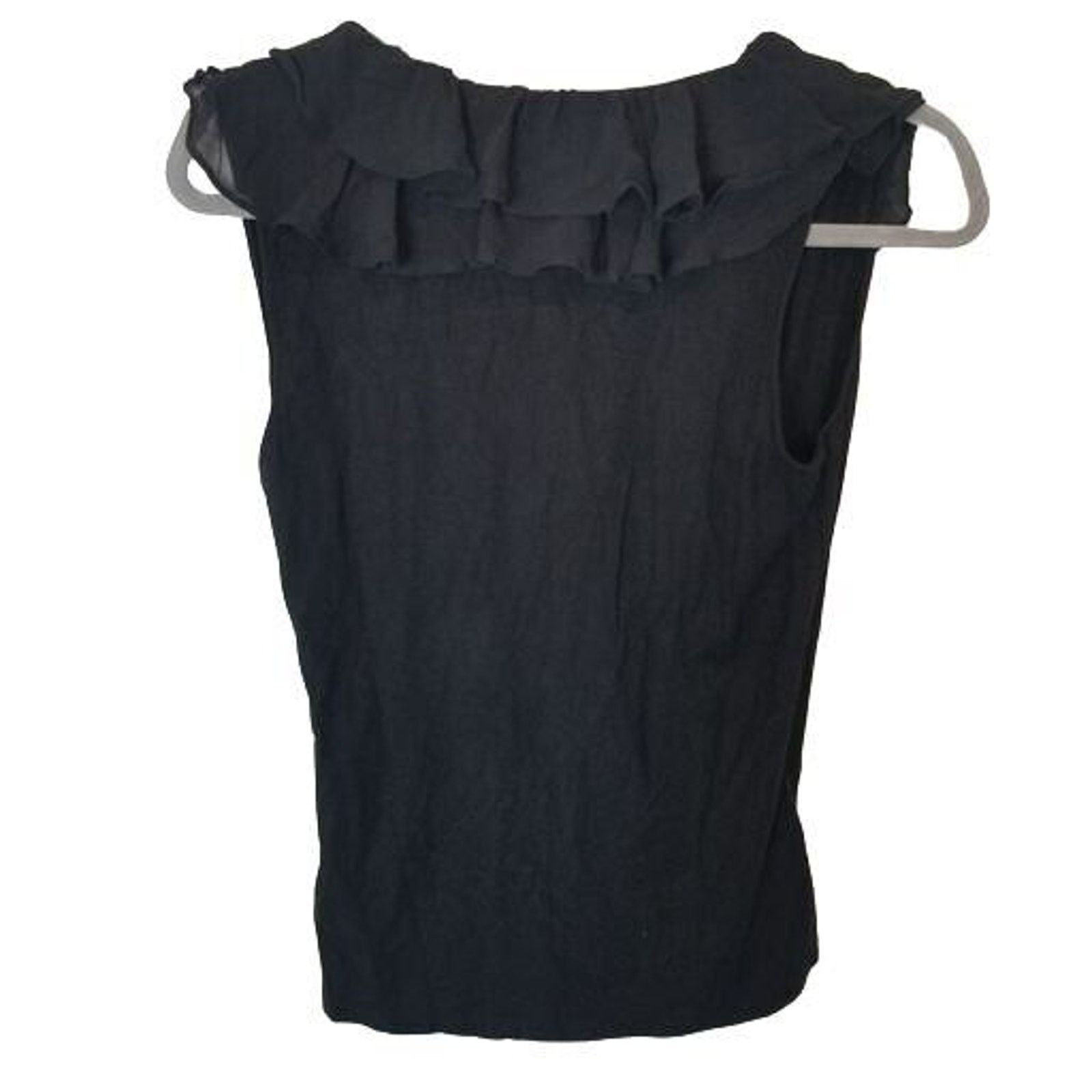 Lauren Ralph Lauren Lauren Ralph Lauren Womens Ruffle Surplice Top Sz S Classic Size S / US 4 / IT 40 - 6 Thumbnail