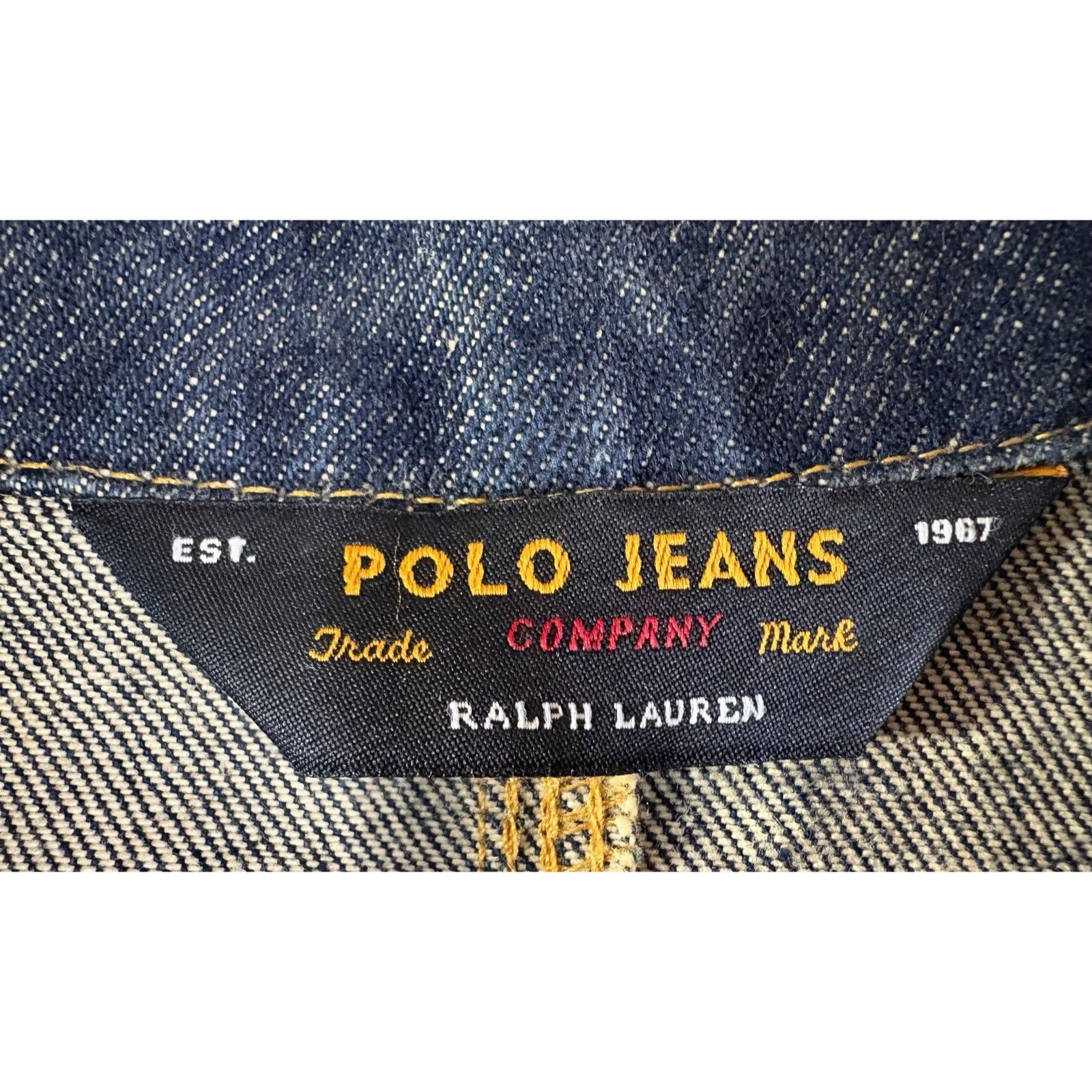 Ralph Lauren Ralph Lauren Polo Jeans Denim Barn Chore Jacket sz XL vintag Size US XL / EU 56 / 4 - 2 Thumbnail