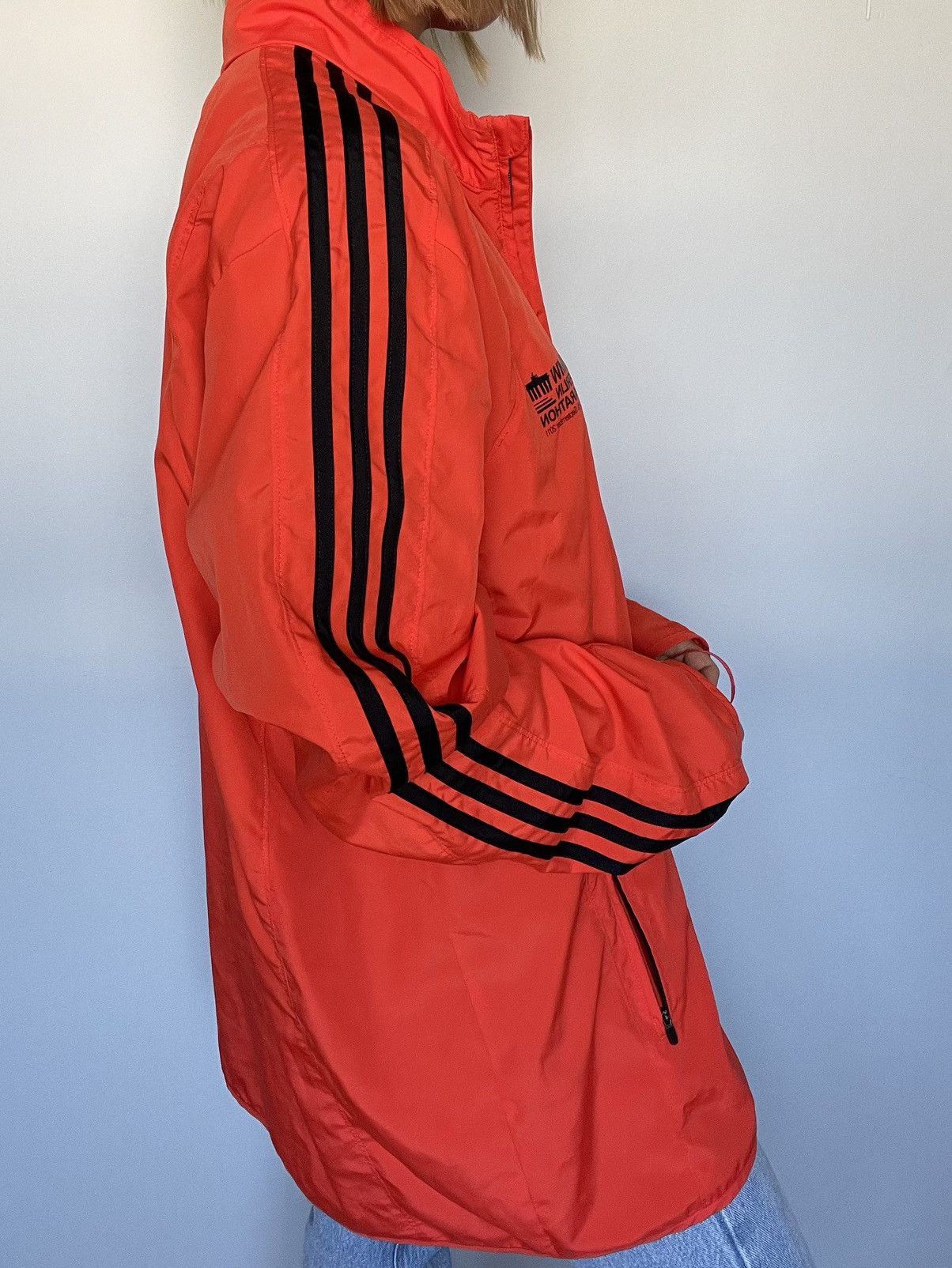 Adidas Jacket Adidas BMW 38 Berlin Marathon 2011 Vintage Size US XL / EU 56 / 4 - 3 Thumbnail