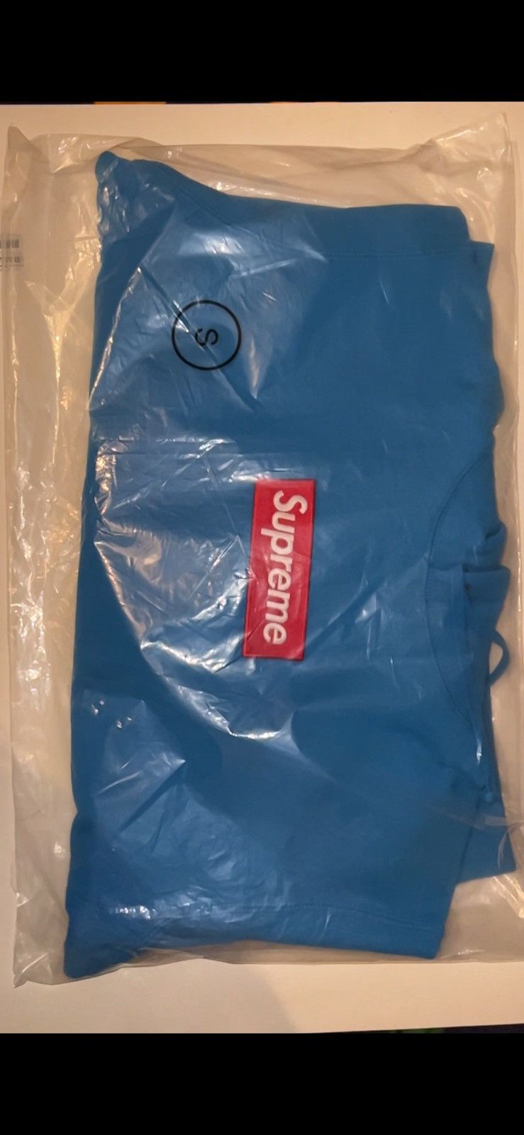 Supreme Supreme Box Logo Cyan Size US S / EU 44-46 / 1 - 2 Thumbnail
