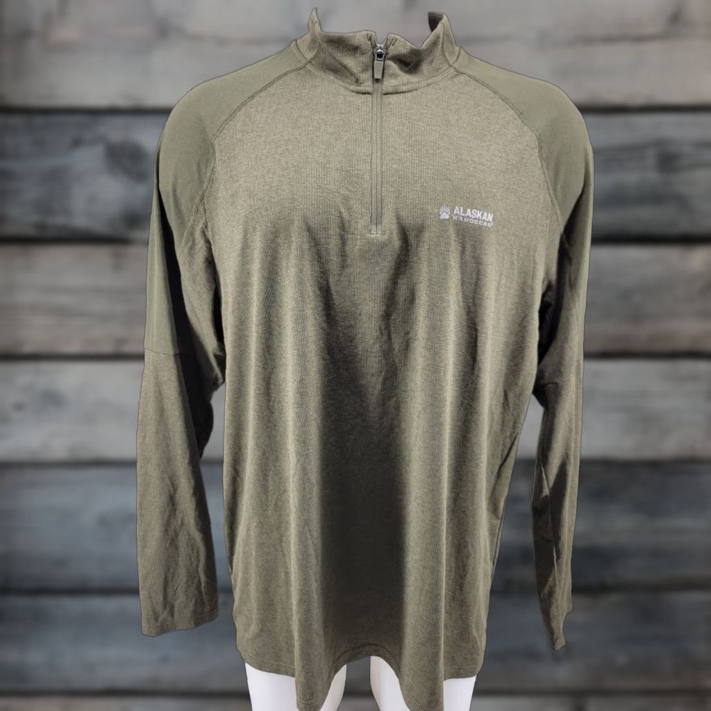 Vintage VINTAGE Alaskan Hardgear Shirt Men XL Green Polyester 1/4 Zip Long Sleeve Modern Outdoor Mens Size US XL / EU 56 / 4 - 1 Thumbnail
